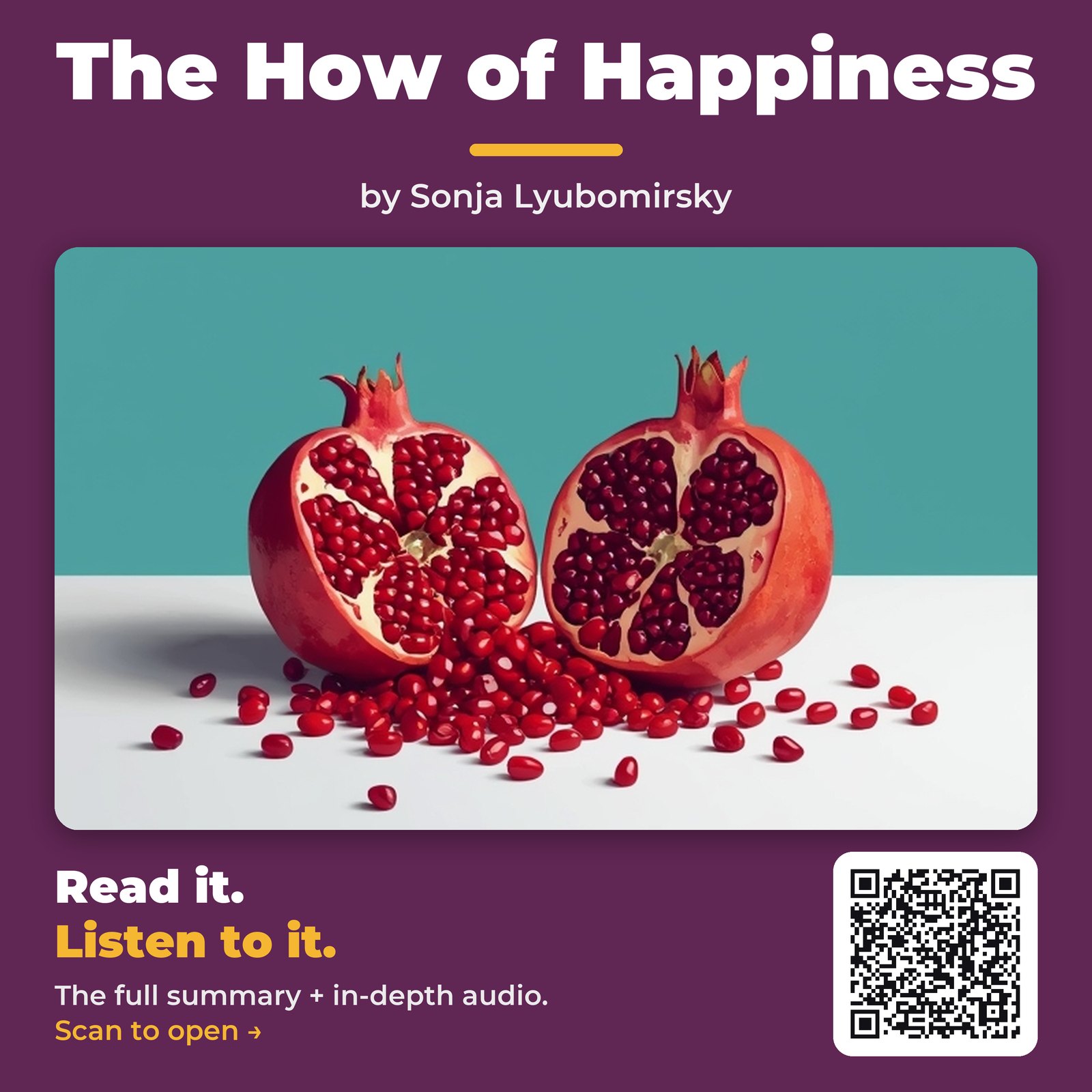 The How of Happiness by Sonja Lyubomirsky - Book Summary