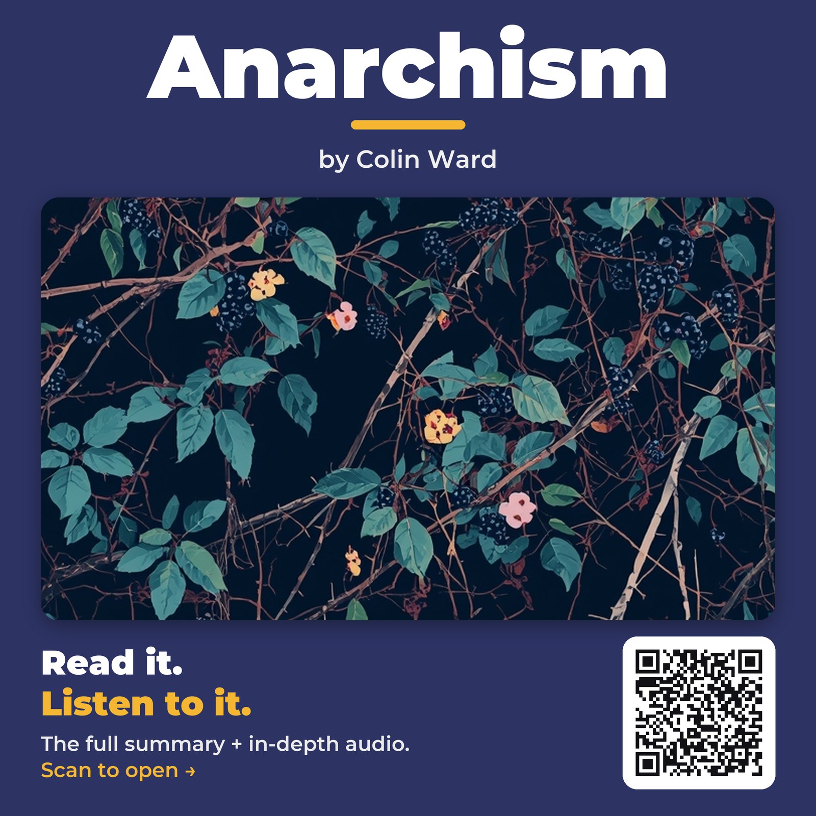 Anarchism by Colin Ward - Book Summary