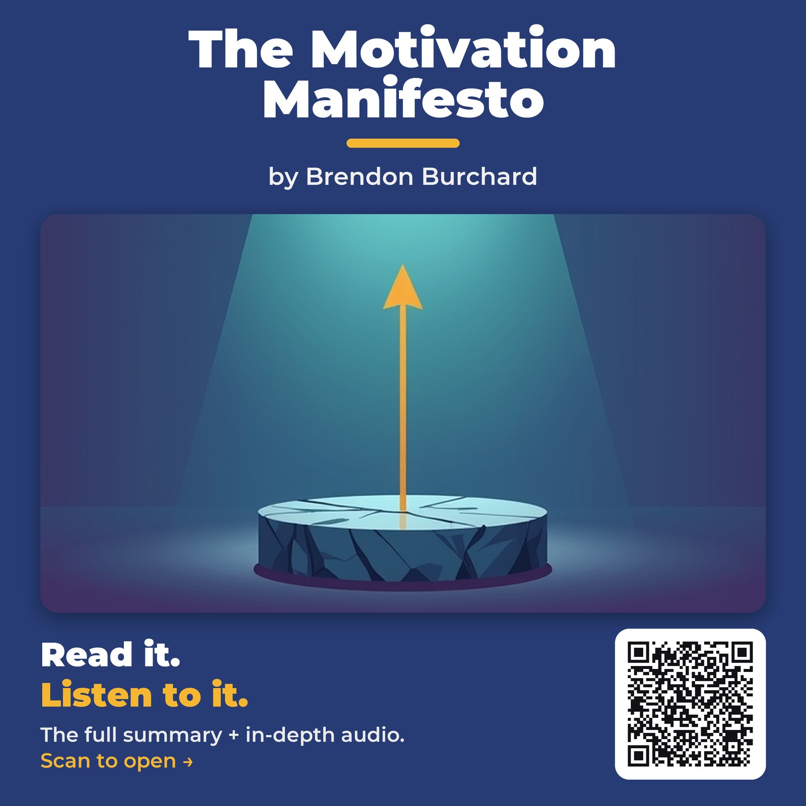 The Motivation Manifesto by Brendon Burchard