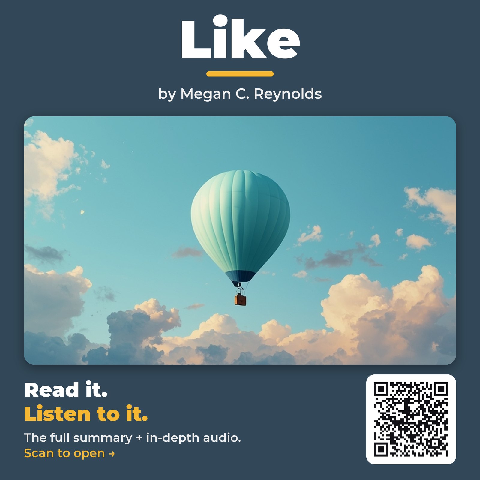Like by Megan C. Reynolds - Book Summary