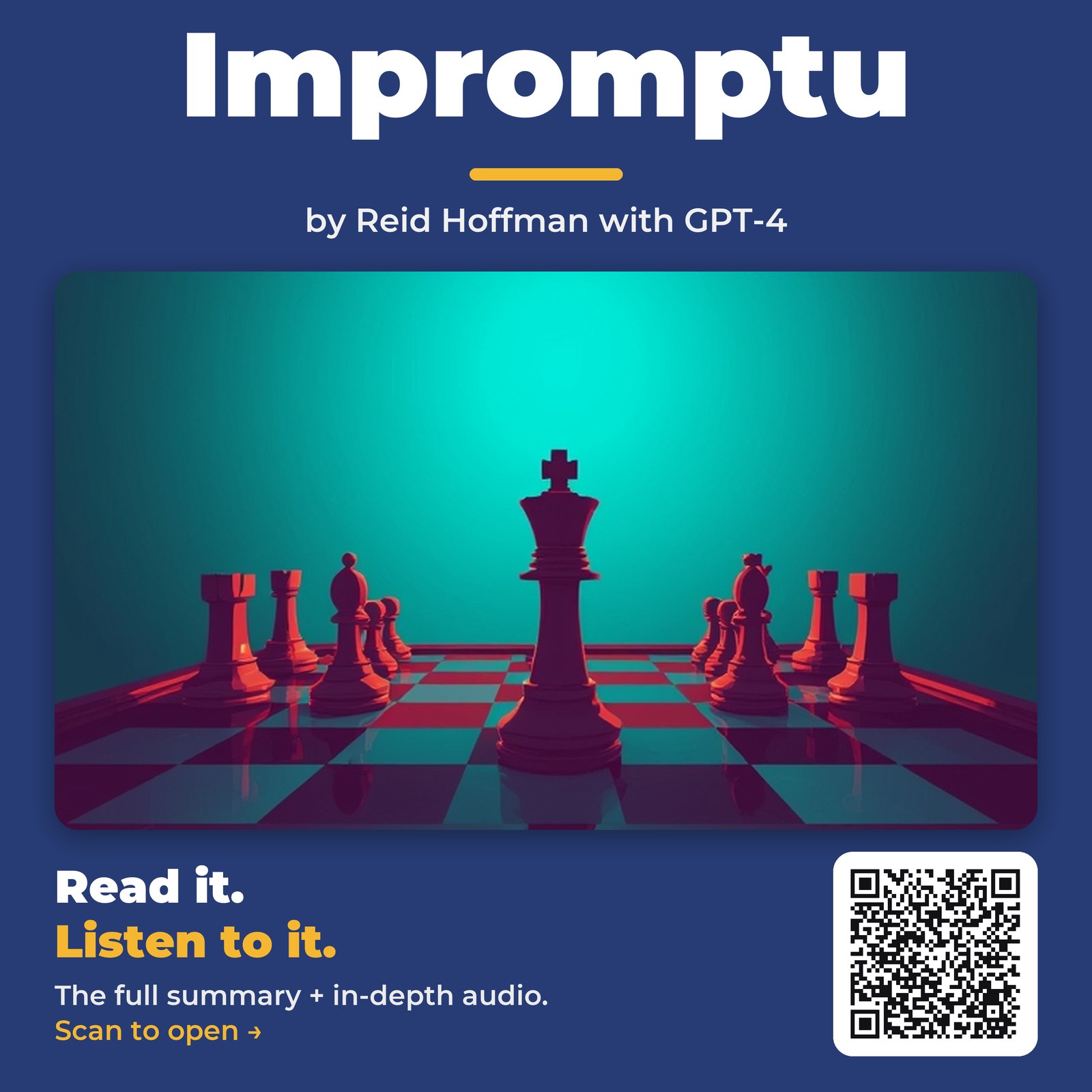 Impromptu by Reid Hoffman with GPT-4 - Book Summary