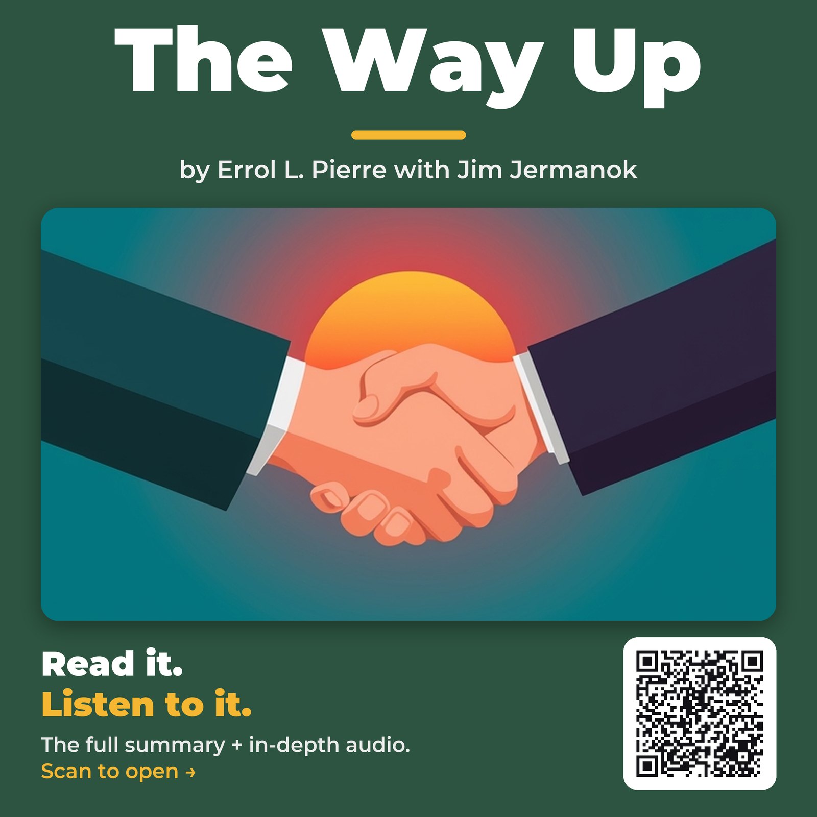 The Way Up by Errol L. Pierre with Jim Jermanok - Book Summary