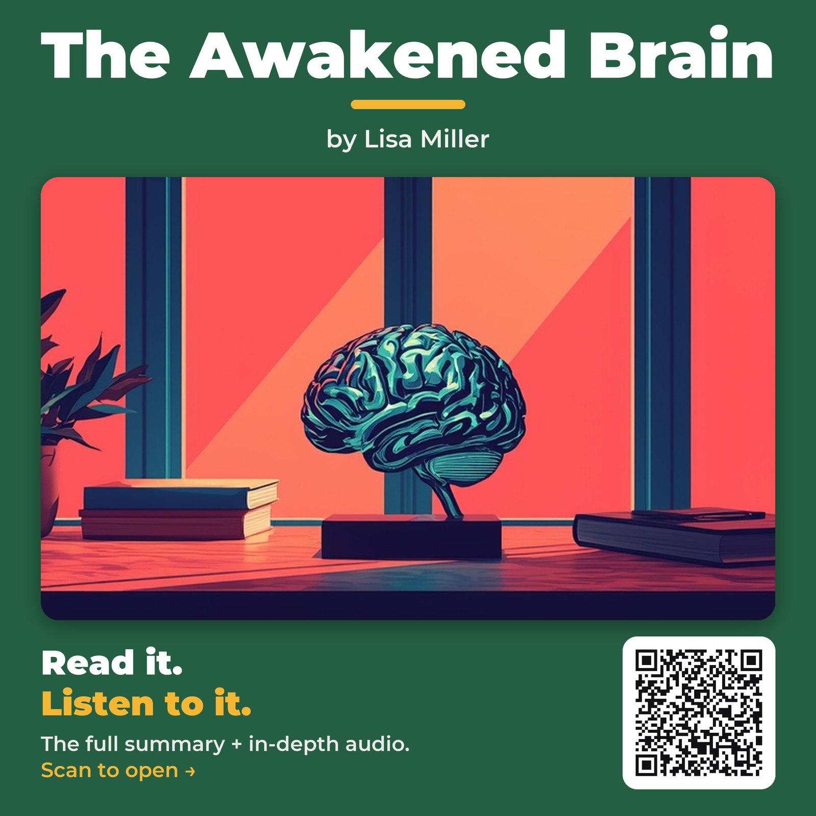 The Awakened Brain by Lisa Miller - Book Summary