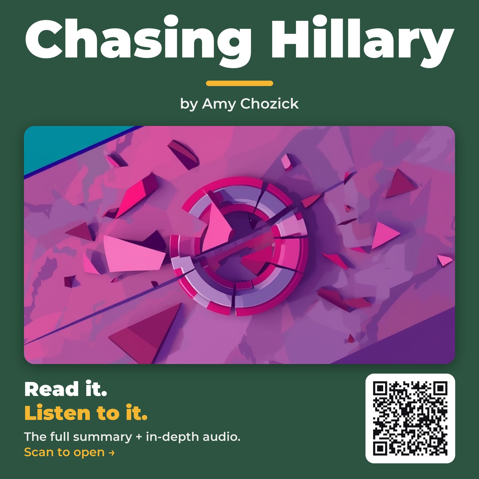 Chasing Hillary by Amy Chozick - Book Summary