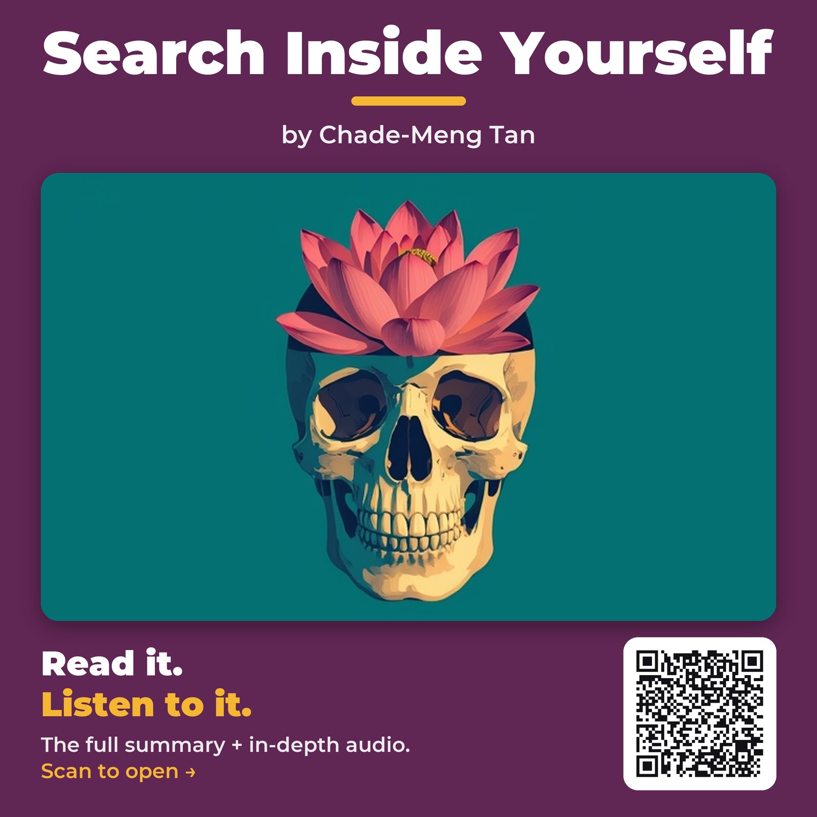 Search Inside Yourself by Chade-Meng Tan - Book Summary