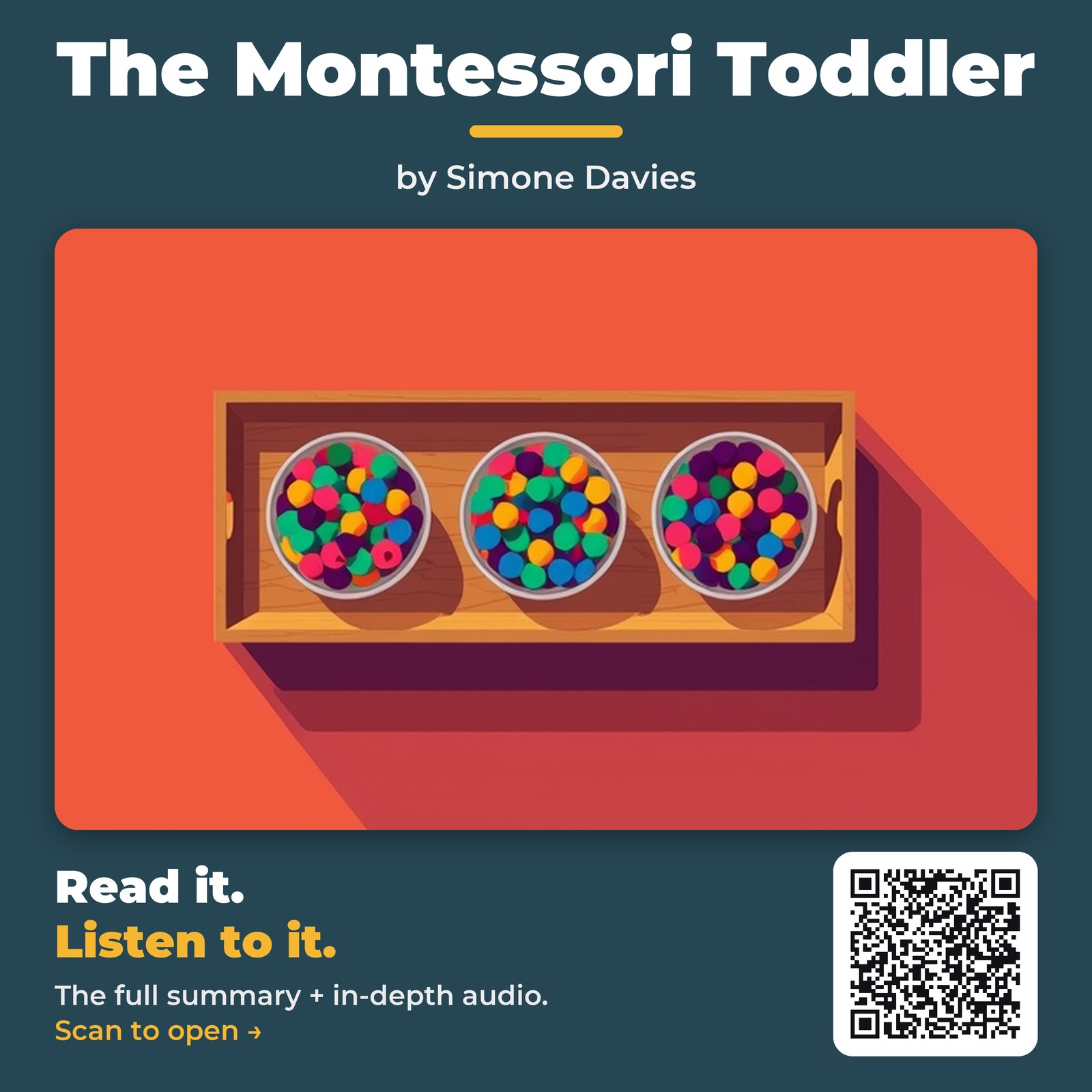 The Montessori Toddler by Simone Davies - Book Summary