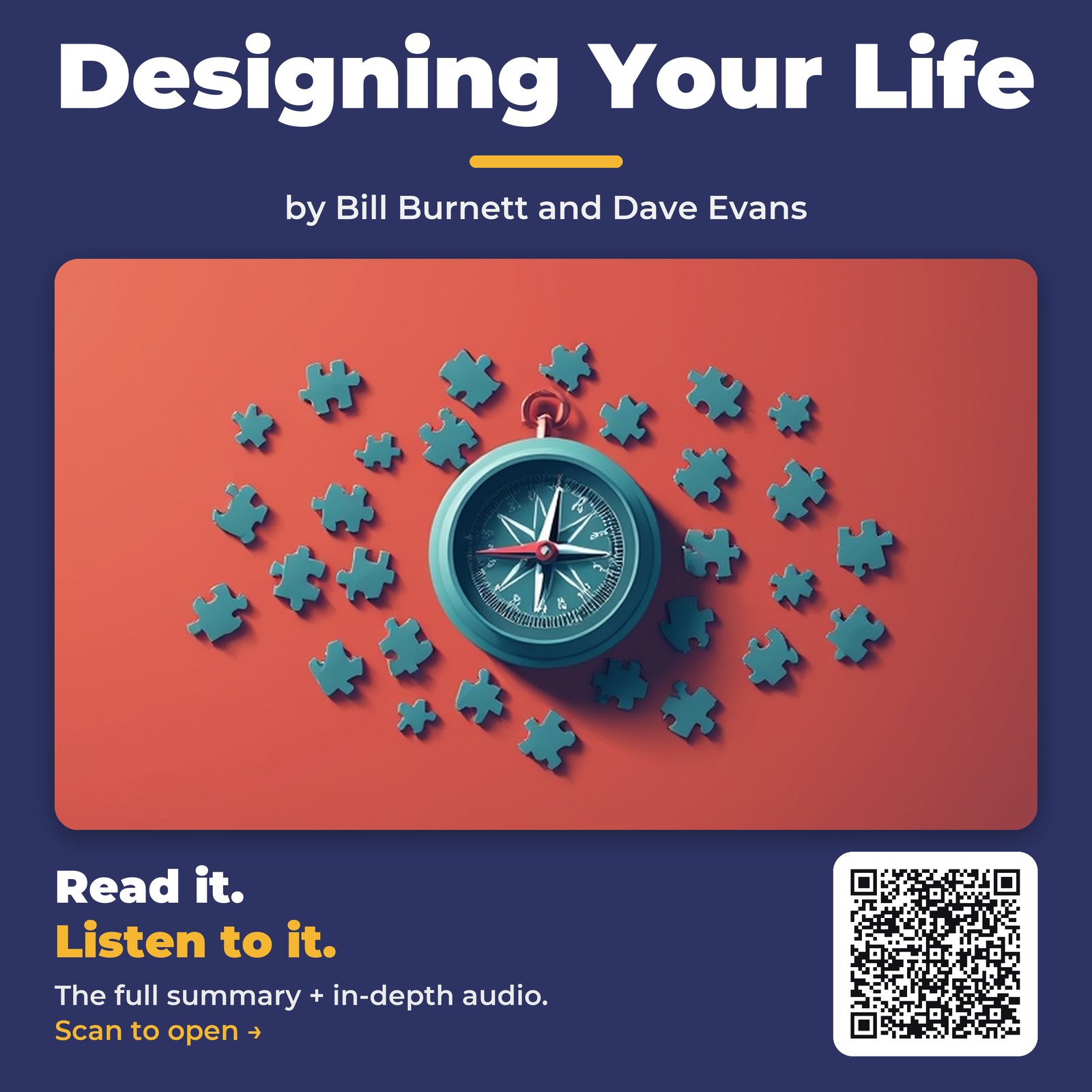 Designing Your Life by Bill Burnett and Dave Evans - Book Summary