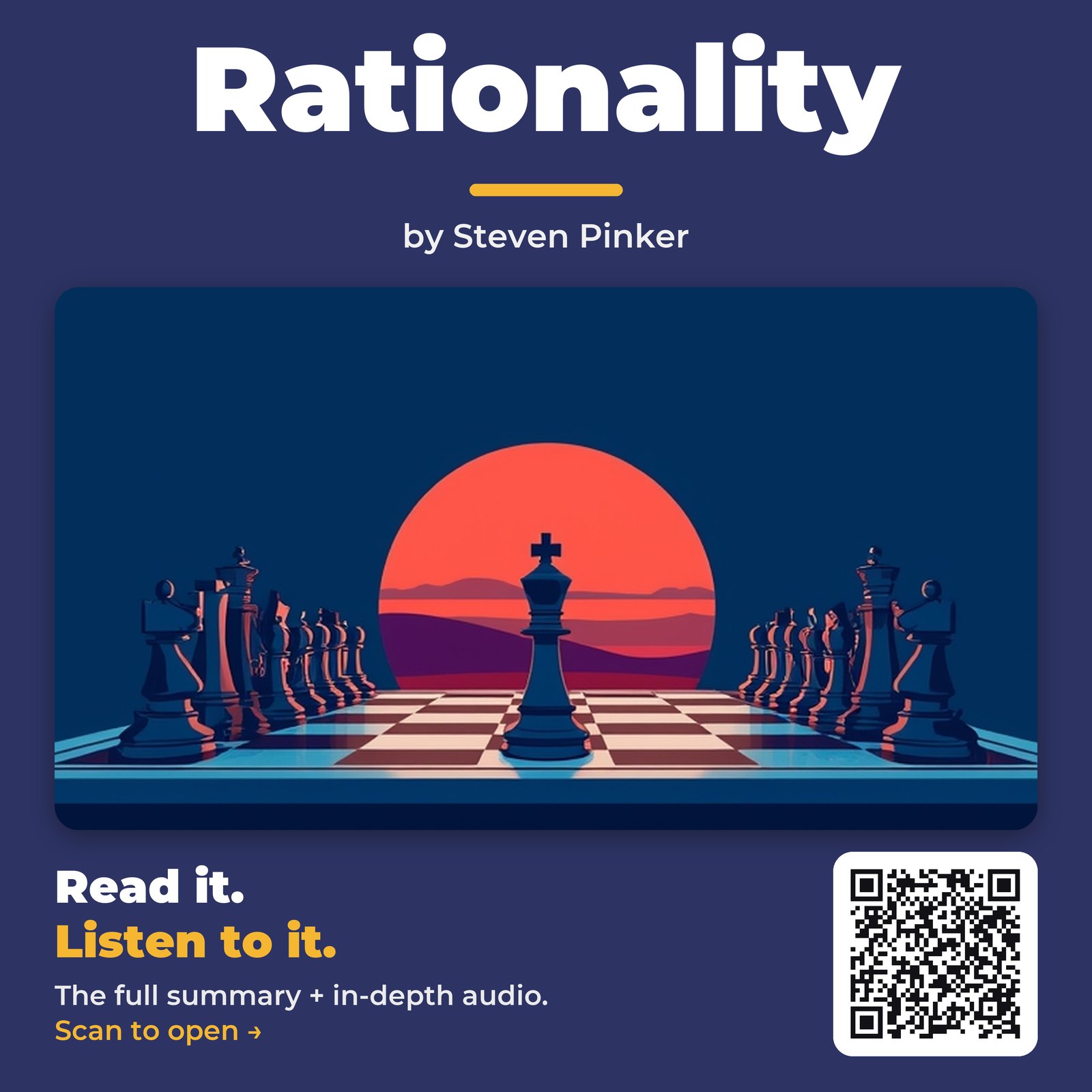 Rationality by Steven Pinker - Book Summary