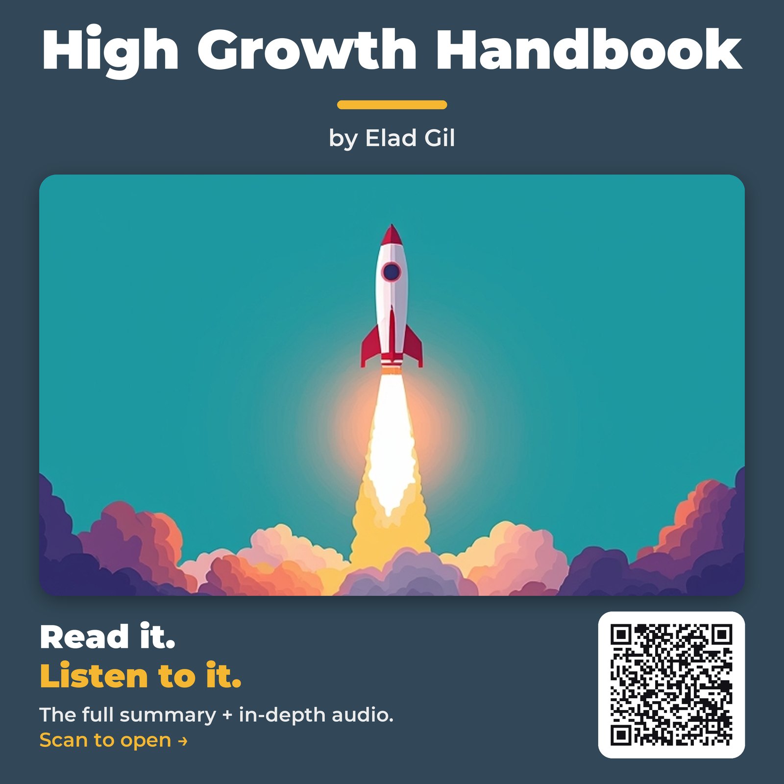 High Growth Handbook by Elad Gil