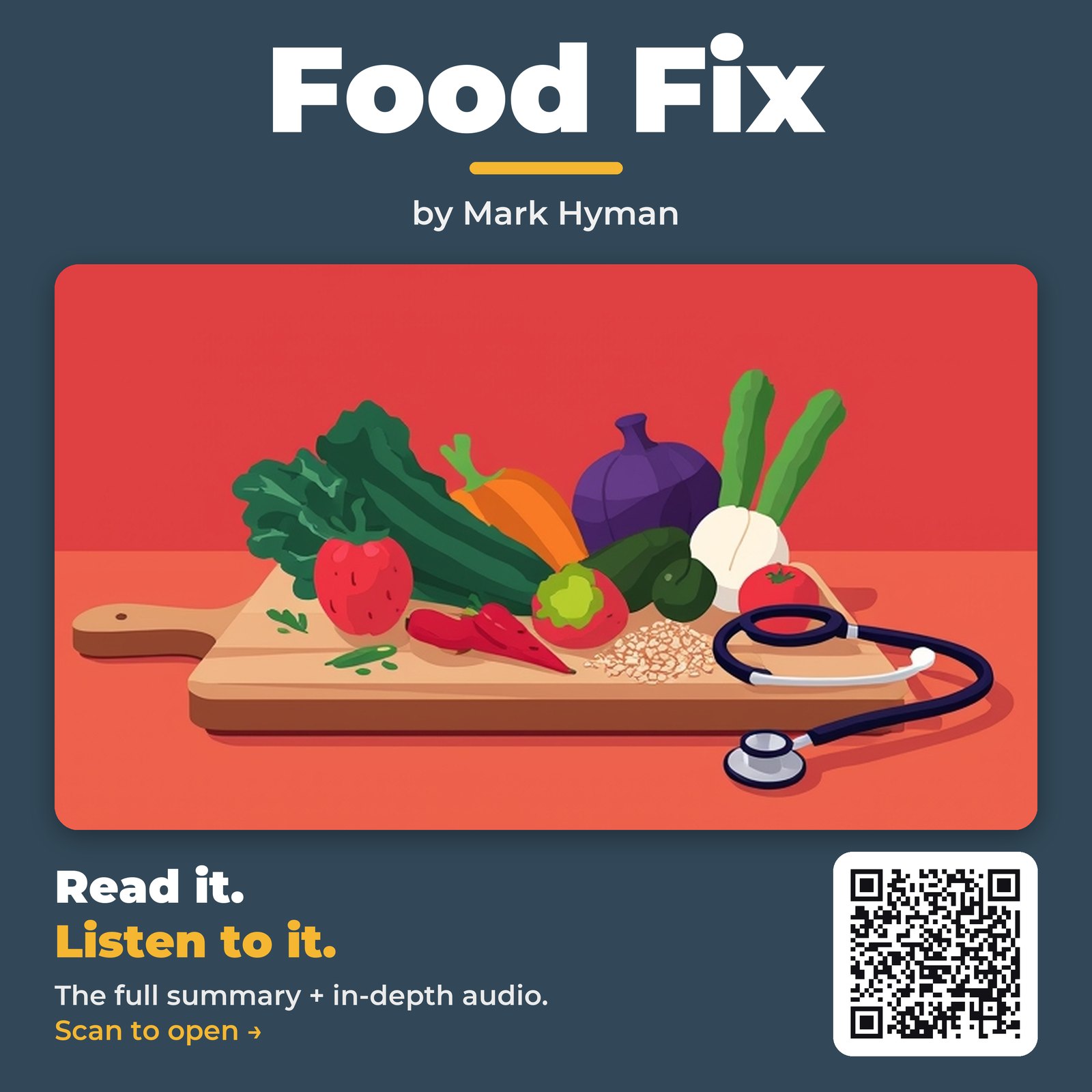 Food Fix by Mark Hyman - Book Summary