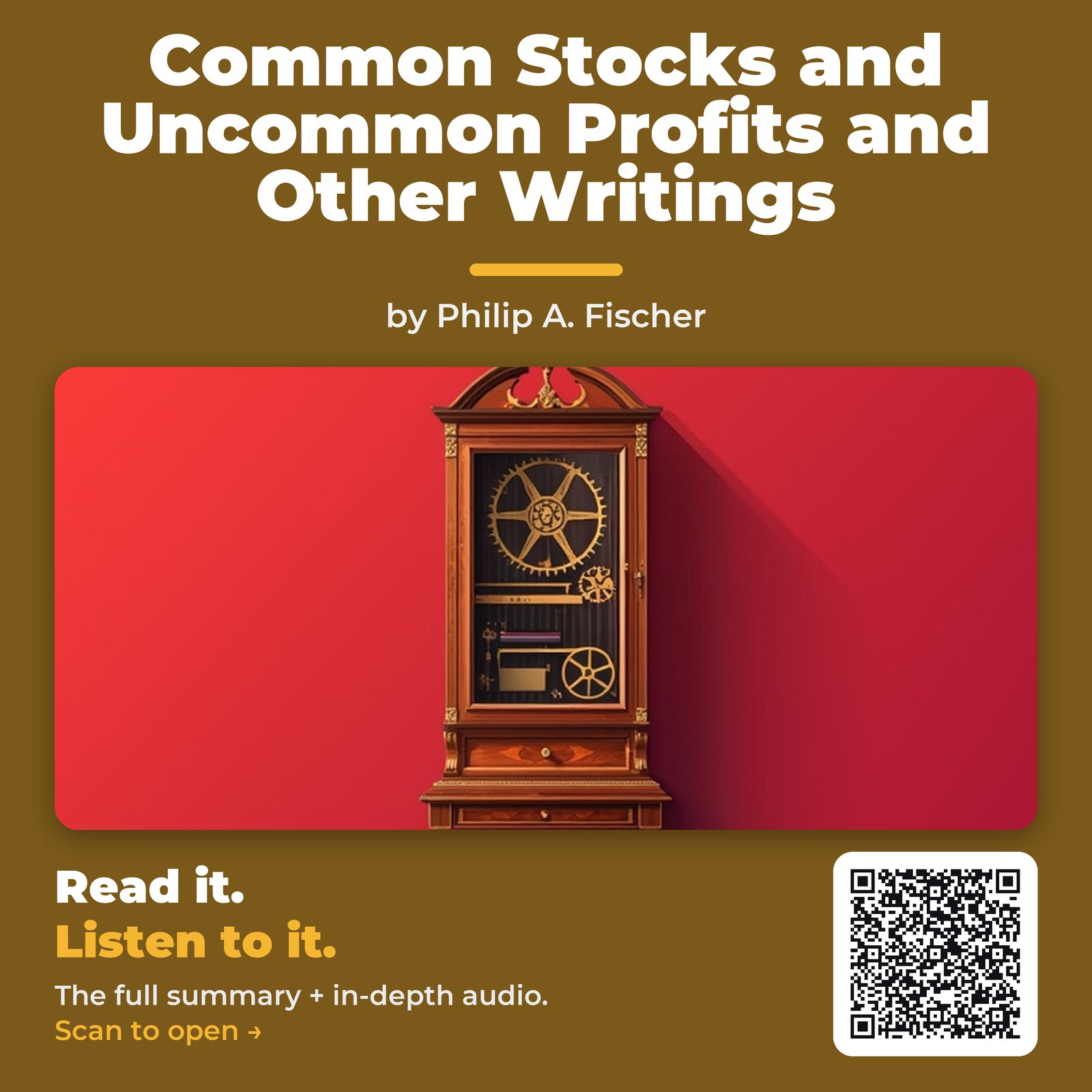 Common Stocks and Uncommon Profits and Other Writings by Philip A. Fischer