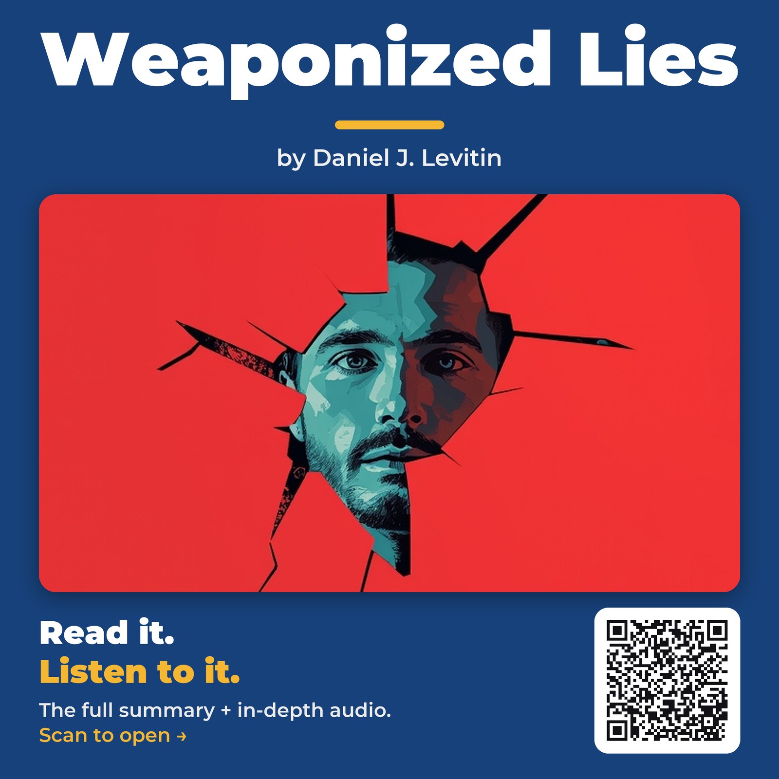 Weaponized Lies by Daniel J. Levitin - Book Summary