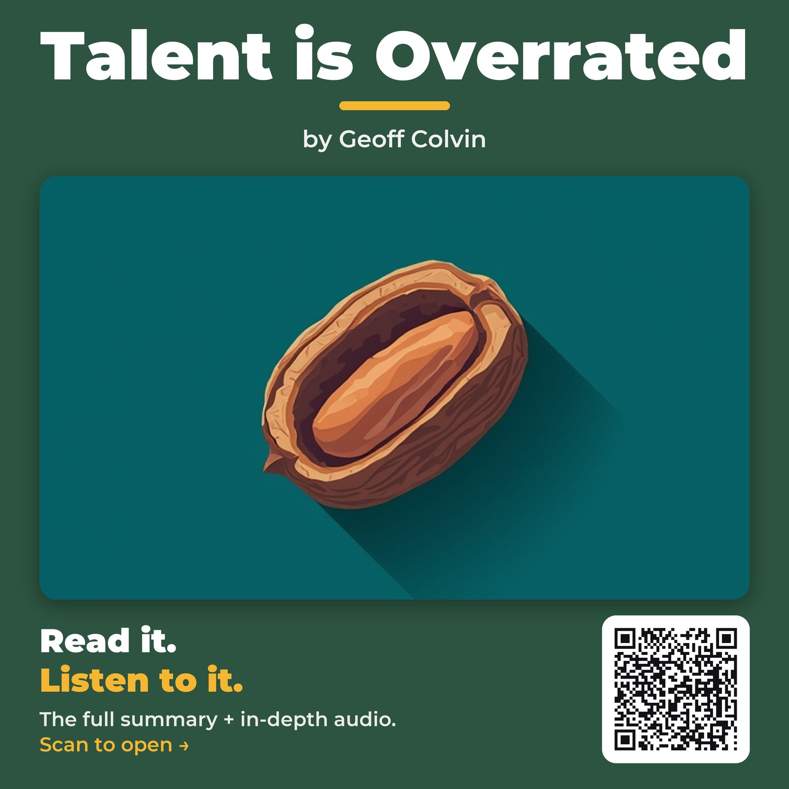 Talent is Overrated by Geoff Colvin - Book Summary