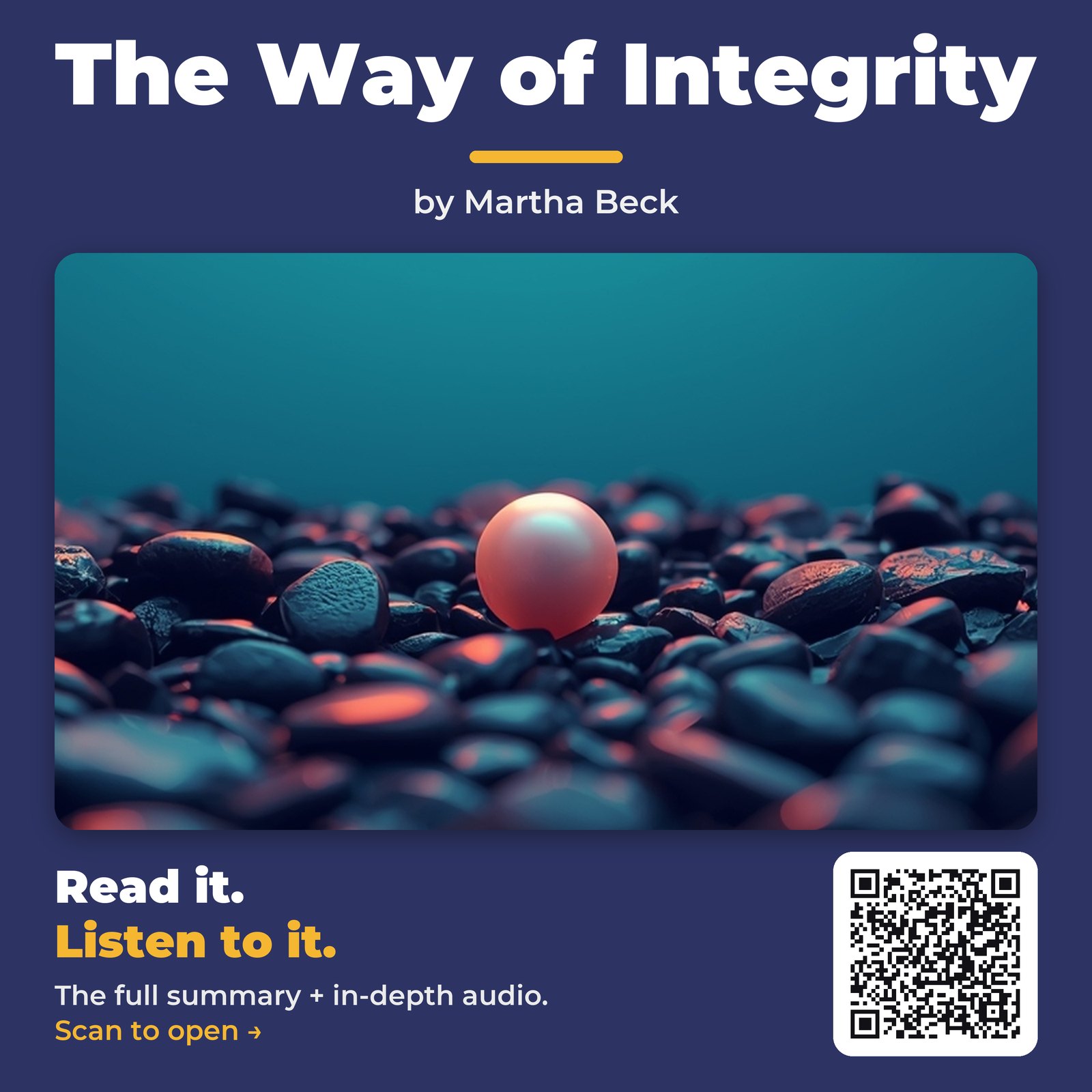 The Way of Integrity by Martha Beck - Book Summary