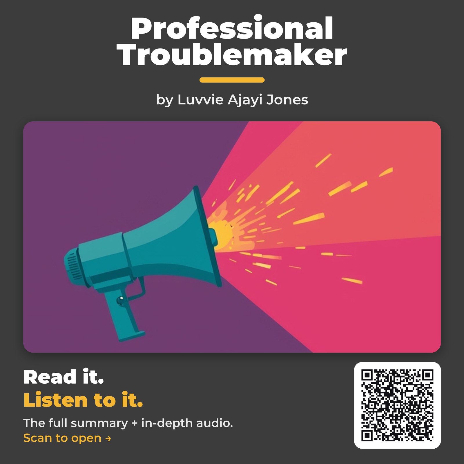 Professional Troublemaker by Luvvie Ajayi Jones - Book Summary