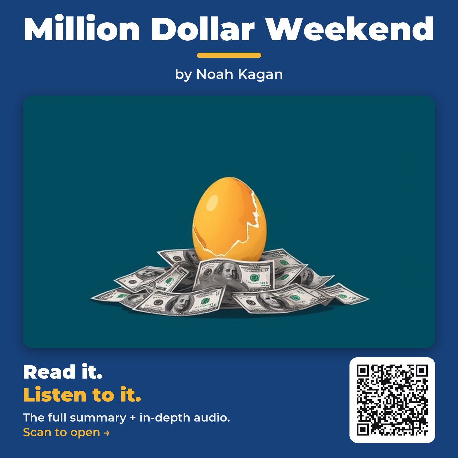 Million Dollar Weekend by Noah Kagan - Book Summary