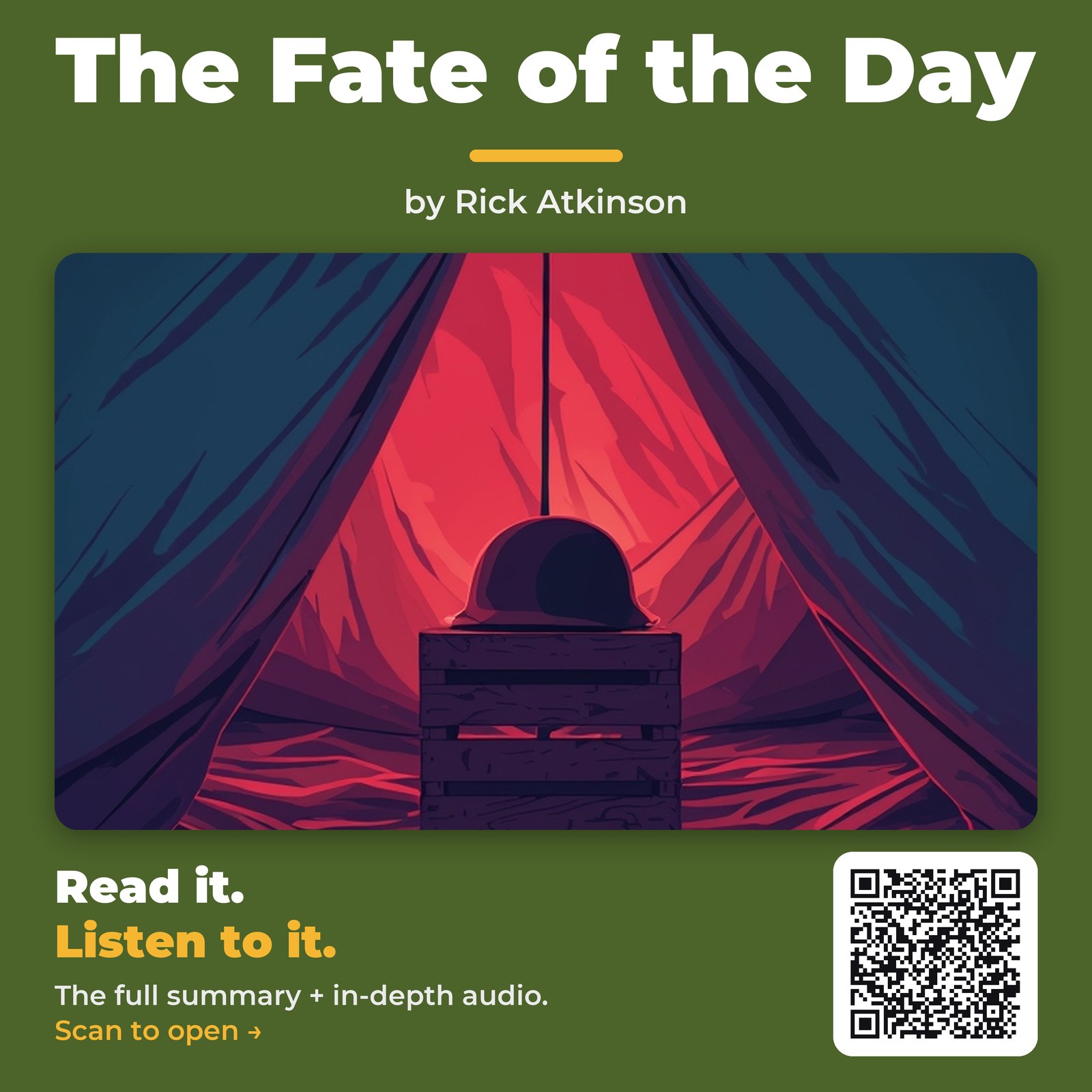 The Fate of the Day by Rick Atkinson - Book Summary