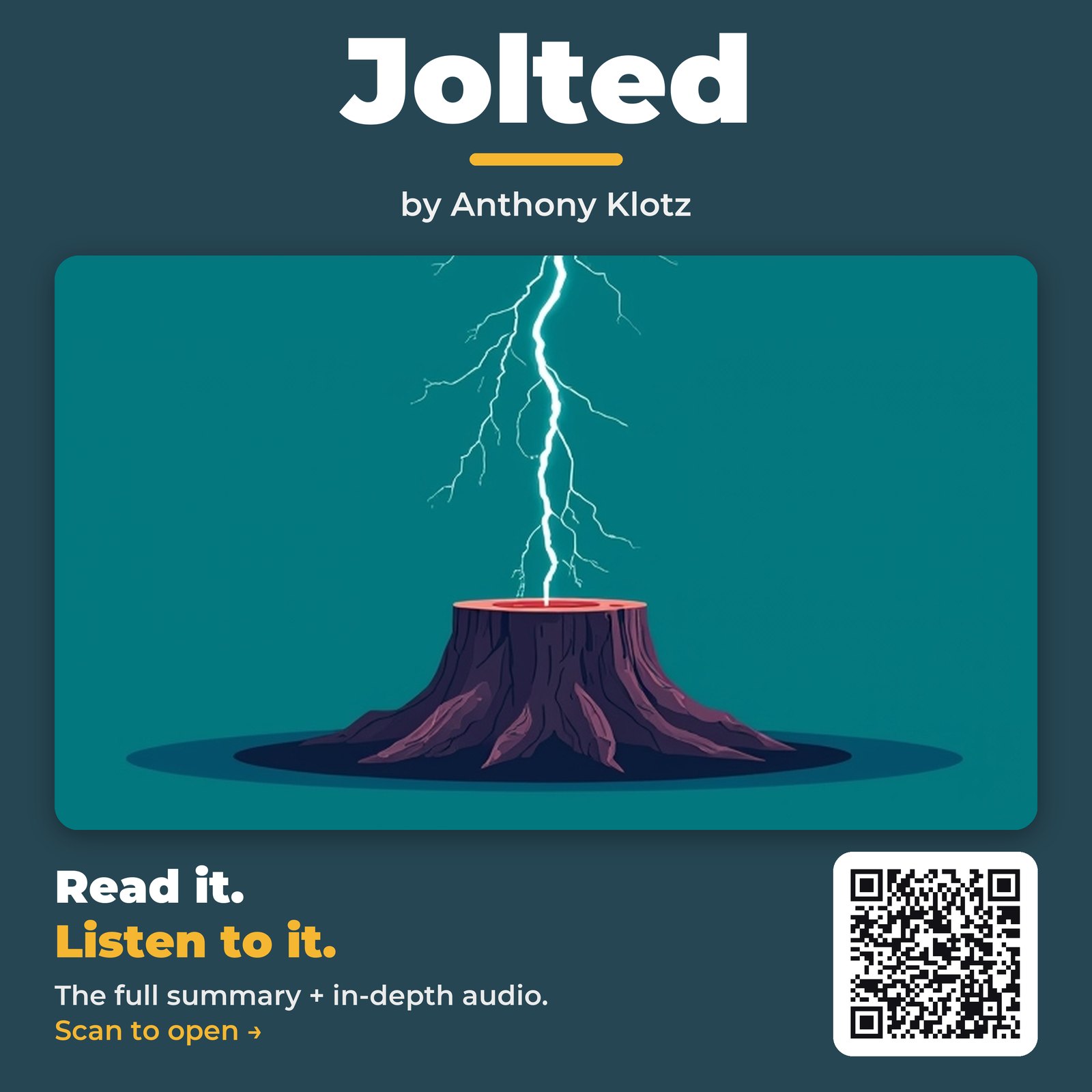 Jolted by Anthony Klotz