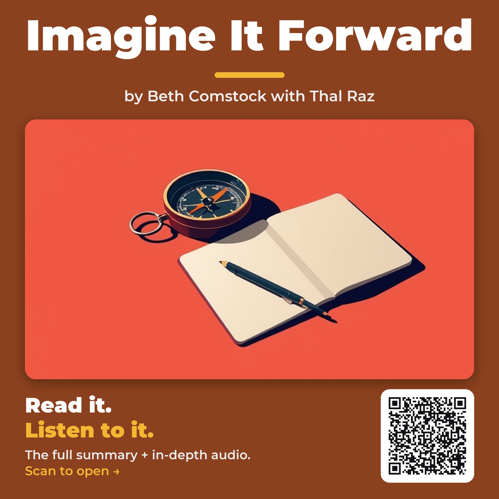 Imagine It Forward by Beth Comstock with Thal Raz - Book Summary