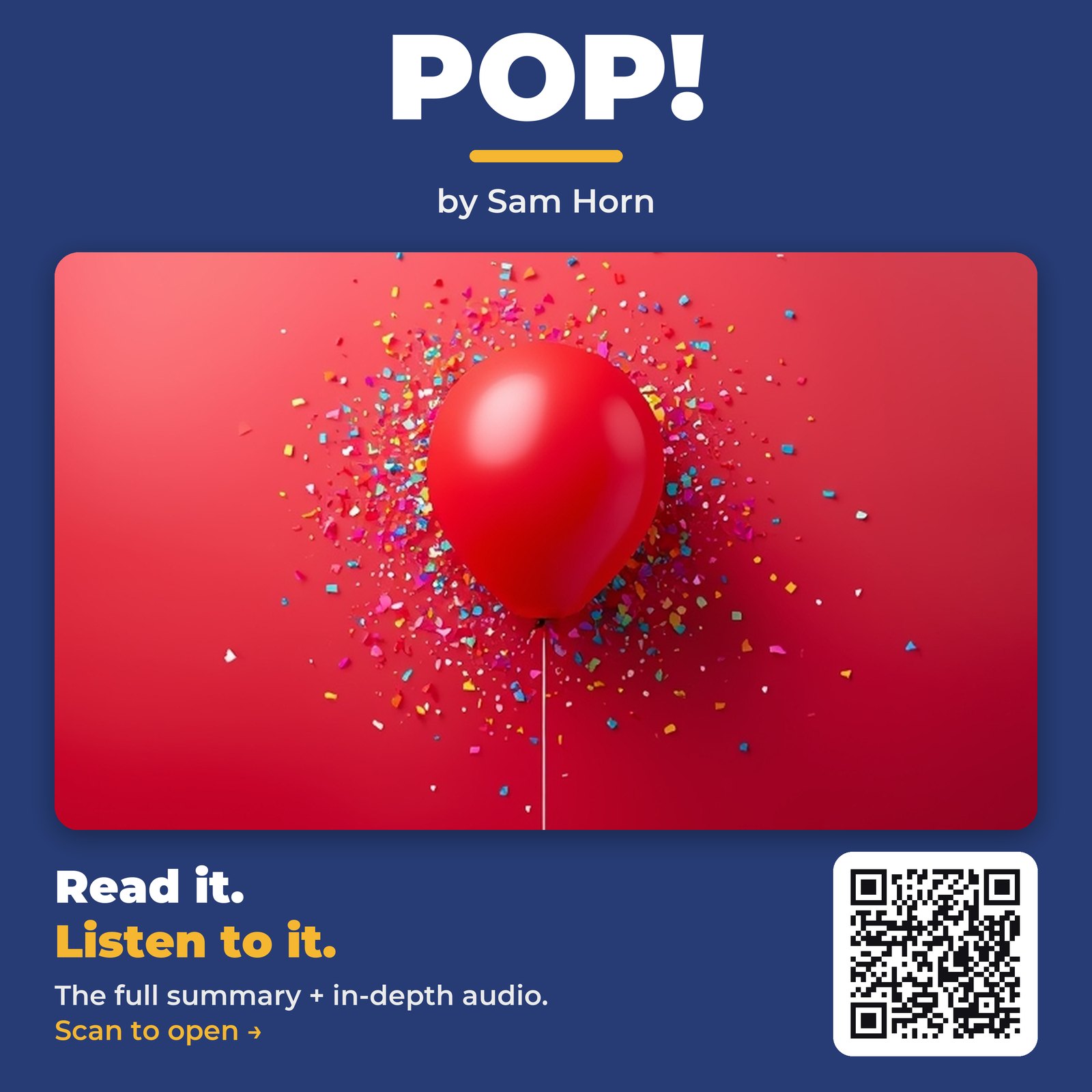 POP! by Sam Horn - Book Summary