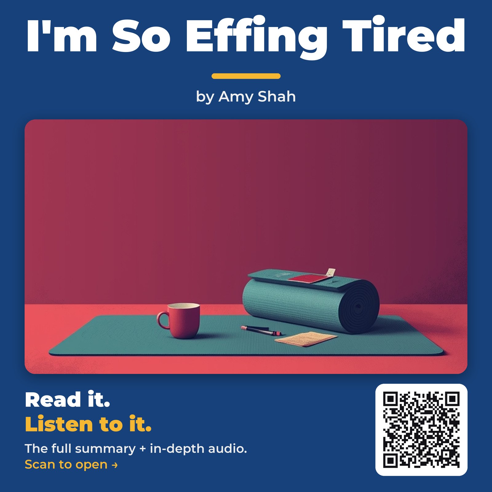 I'm So Effing Tired by Amy Shah - Book Summary