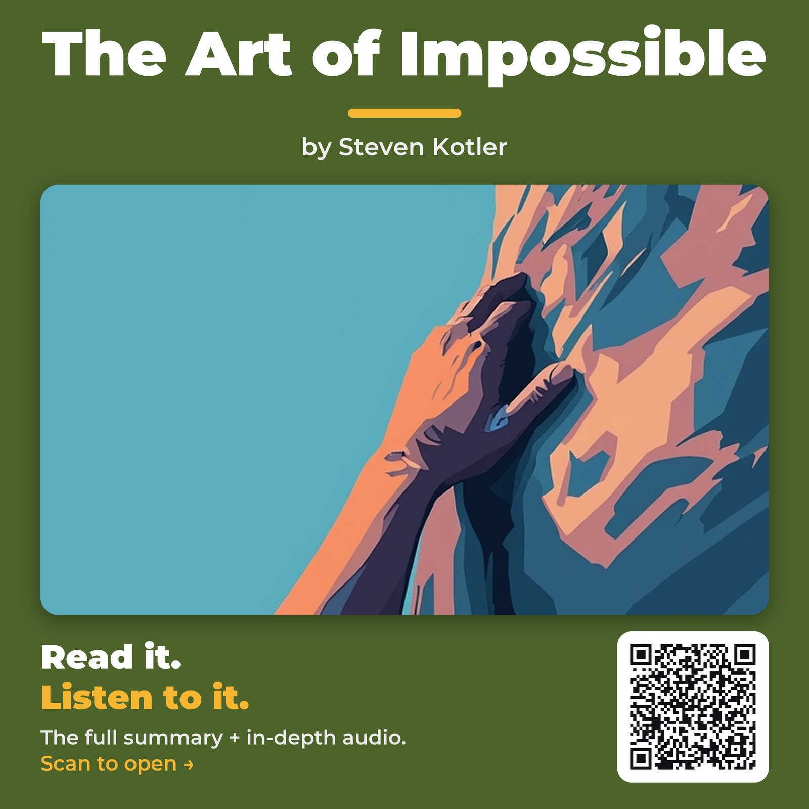 The Art of Impossible by Steven Kotler