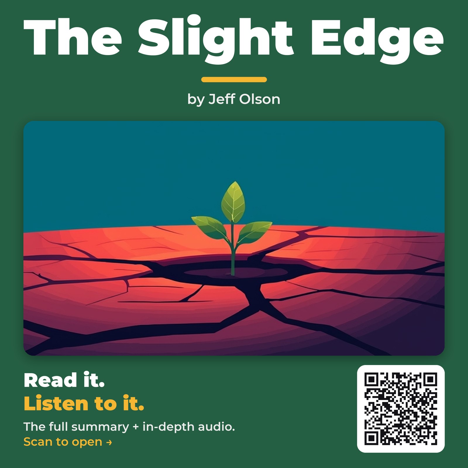The Slight Edge by Jeff Olson - Book Summary