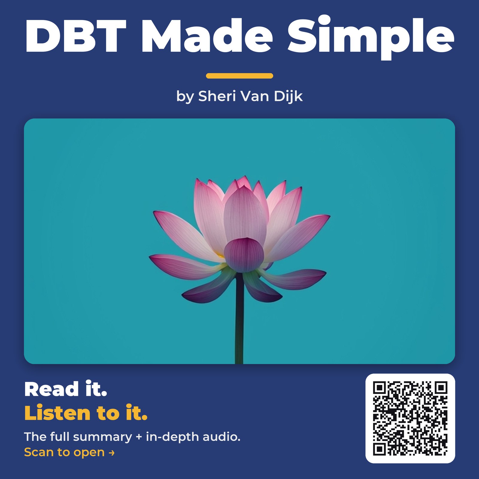 DBT Made Simple by Sheri Van Dijk