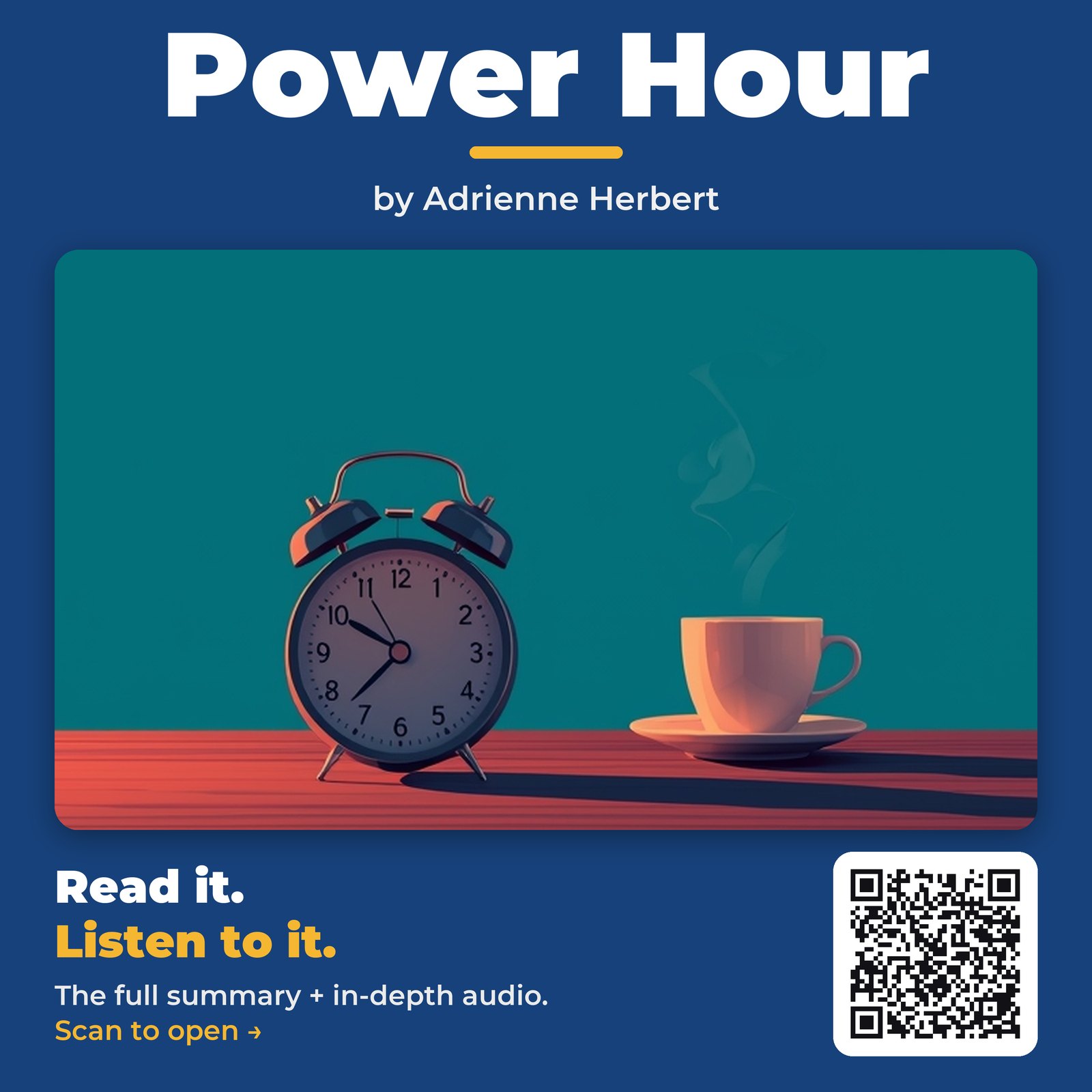 Power Hour by Adrienne Herbert - Book Summary