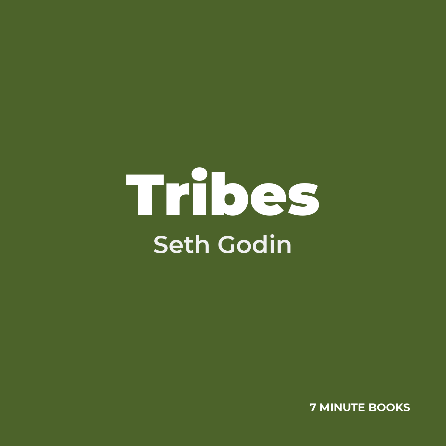 Tribes by Seth Godin - Book Summary