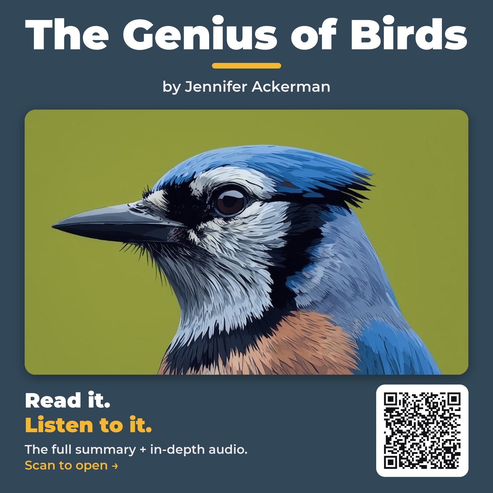 The Genius of Birds by Jennifer Ackerman - Book Summary