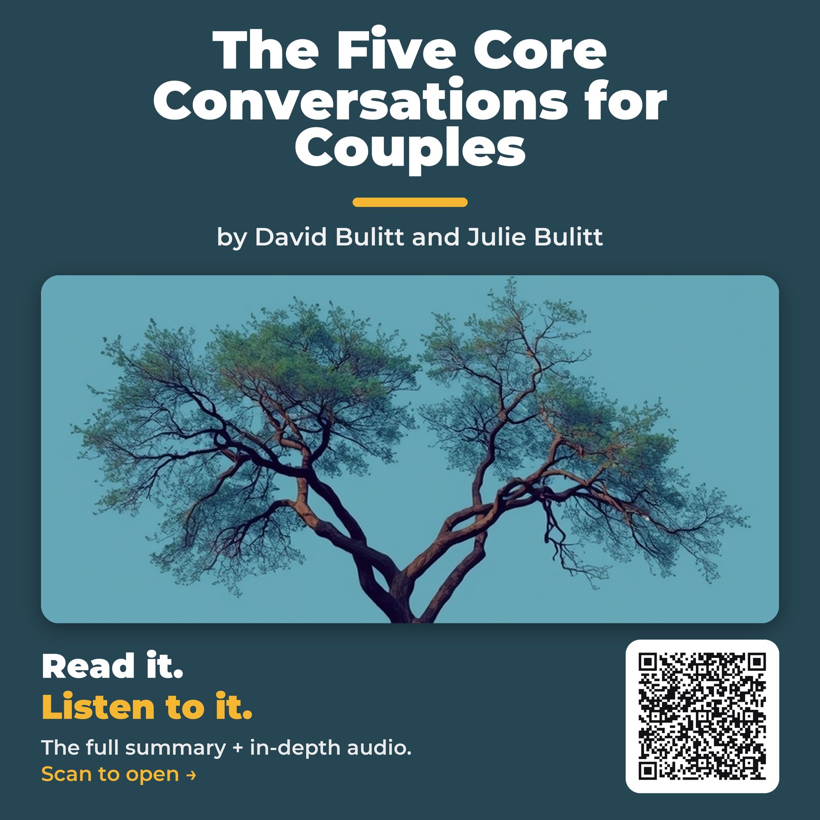 The Five Core Conversations for Couples by David Bulitt and Julie Bulitt - Book Summary
