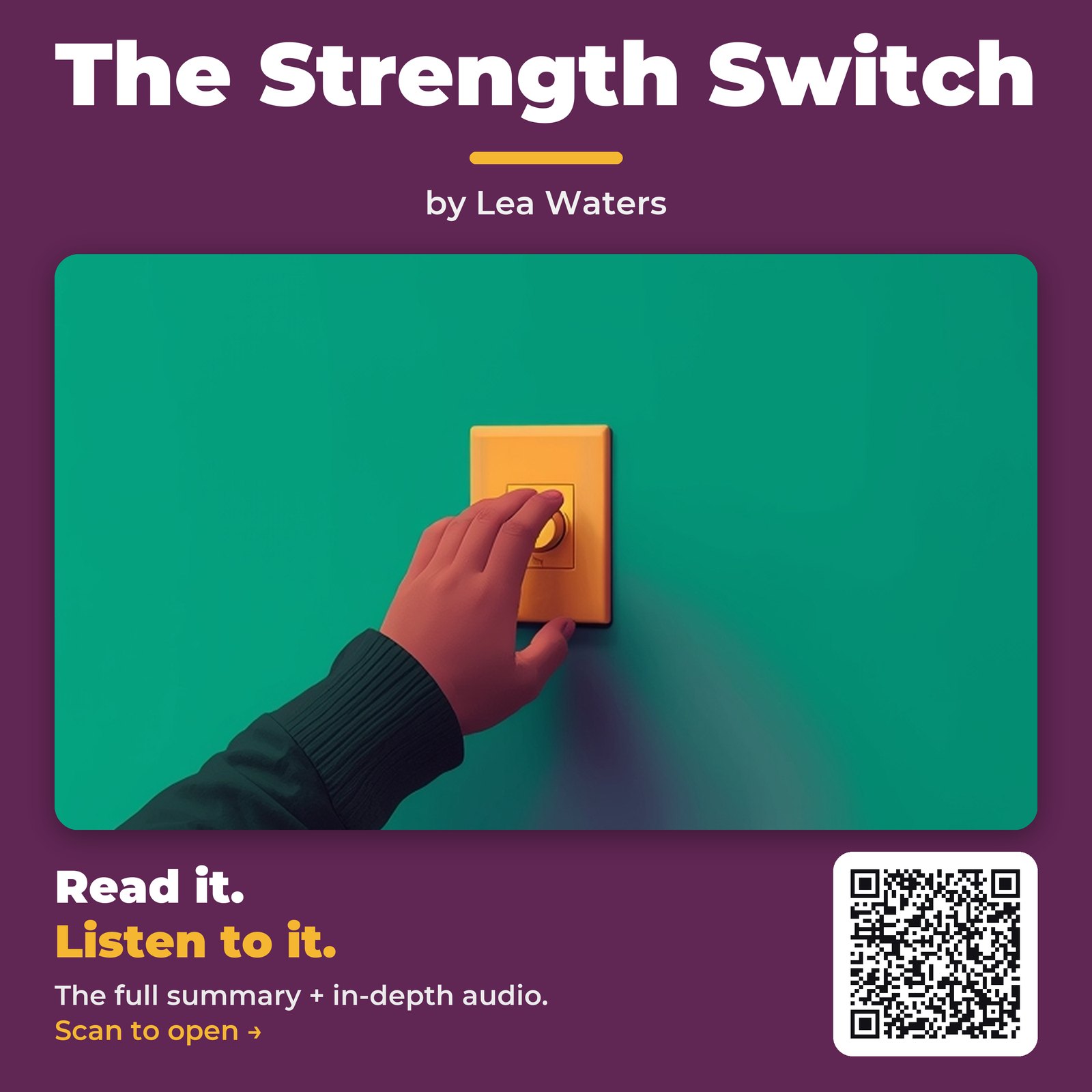 The Strength Switch by Lea Waters - Book Summary