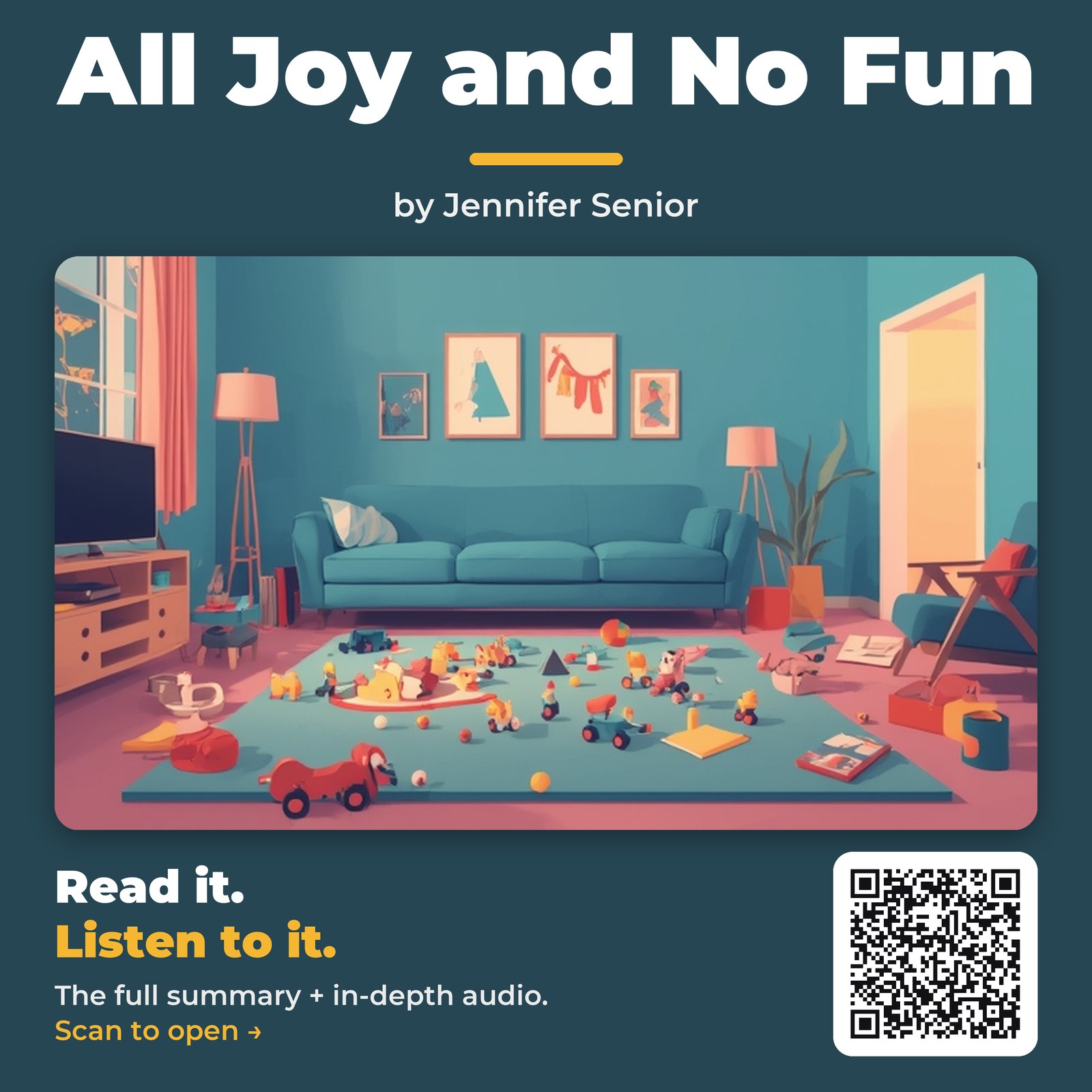 All Joy and No Fun by Jennifer Senior - Book Summary