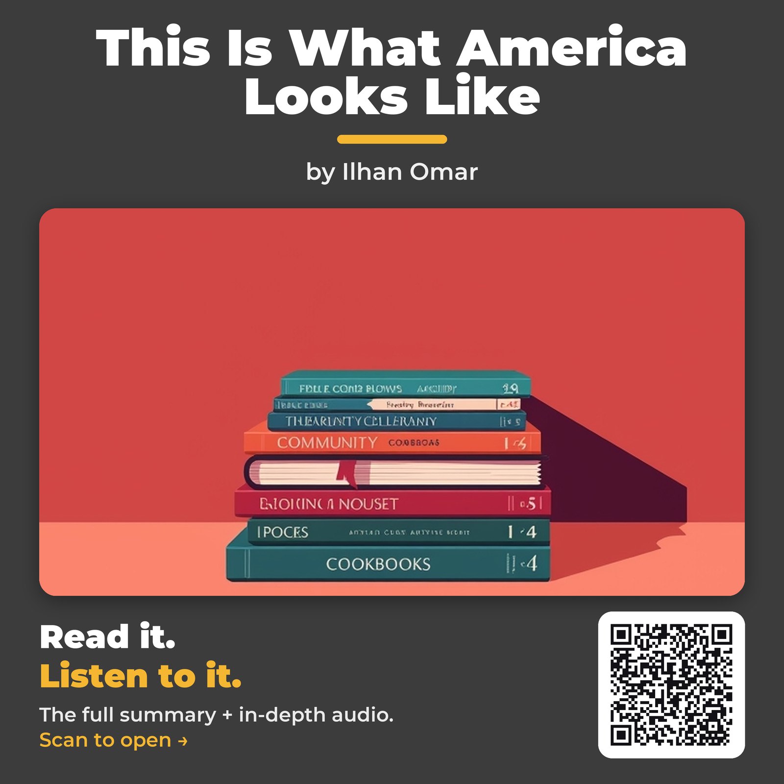 This Is What America Looks Like by Ilhan Omar