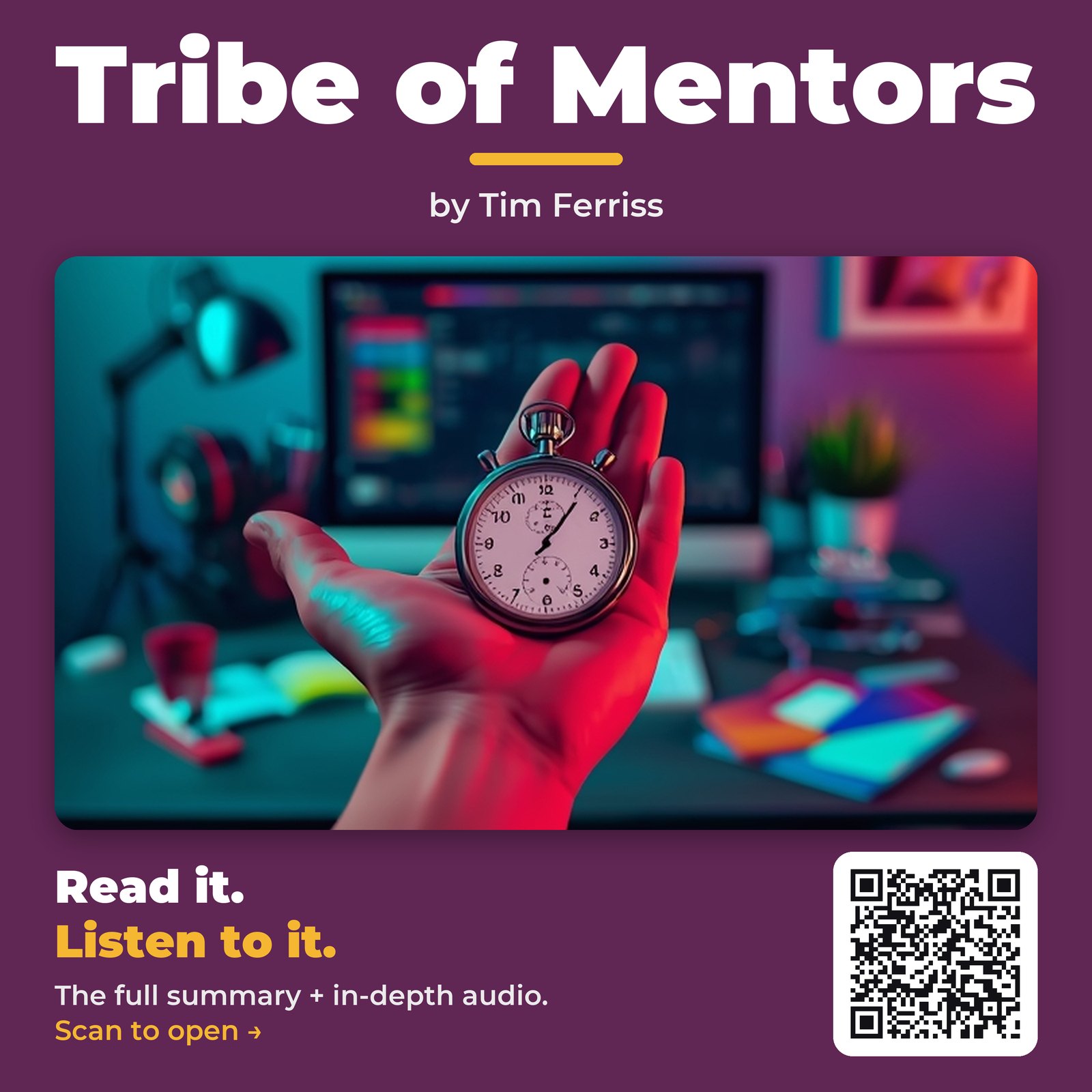 Tribe of Mentors by Tim Ferriss - Book Summary