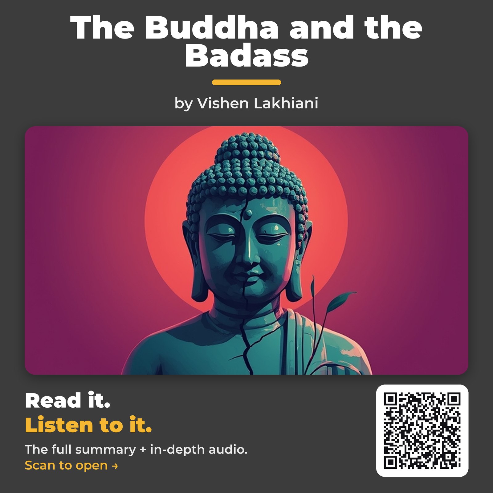 The Buddha and the Badass by Vishen Lakhiani - Book Summary