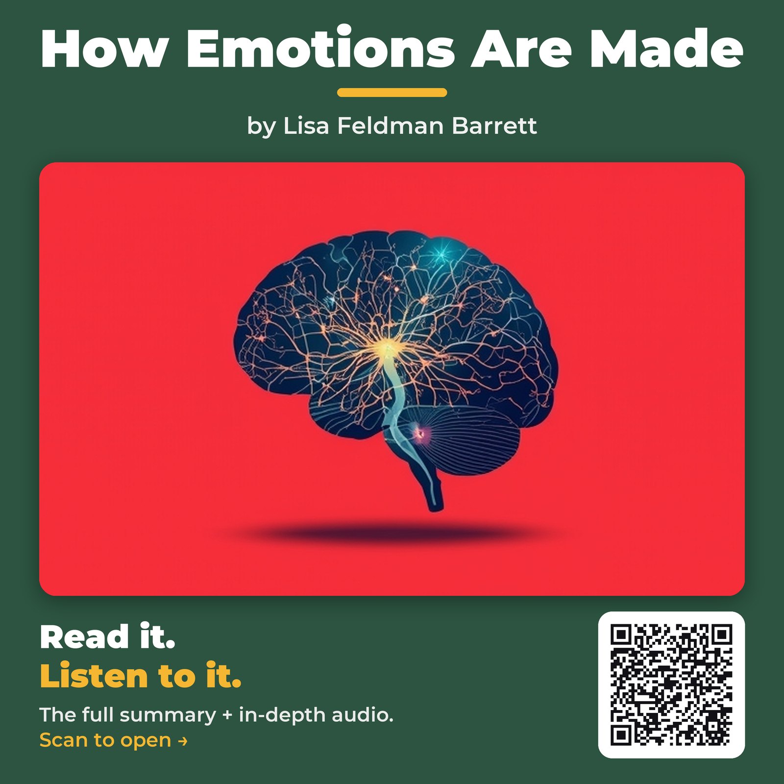 How Emotions Are Made by Lisa Feldman Barrett
