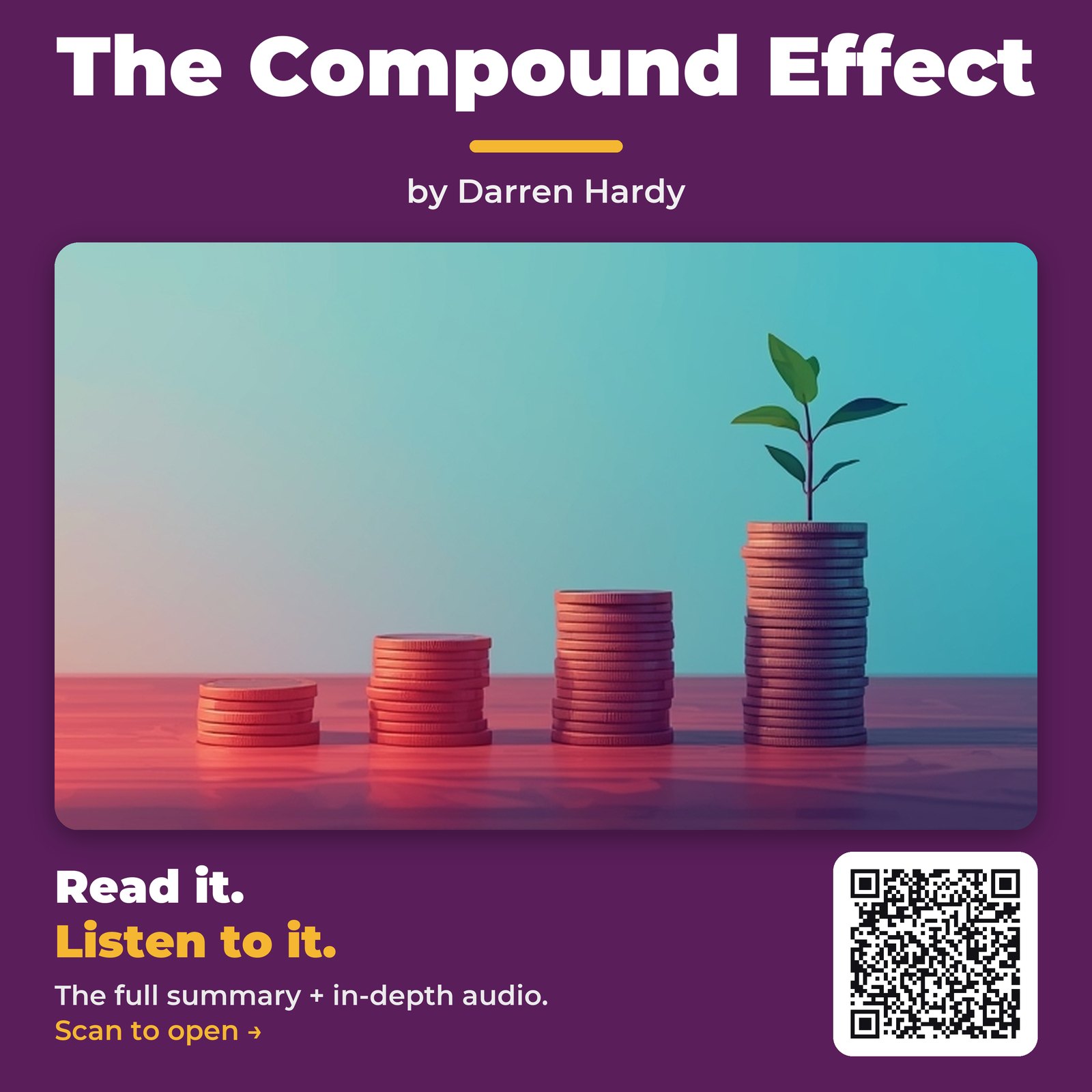 The Compound Effect by Darren Hardy - Book Summary