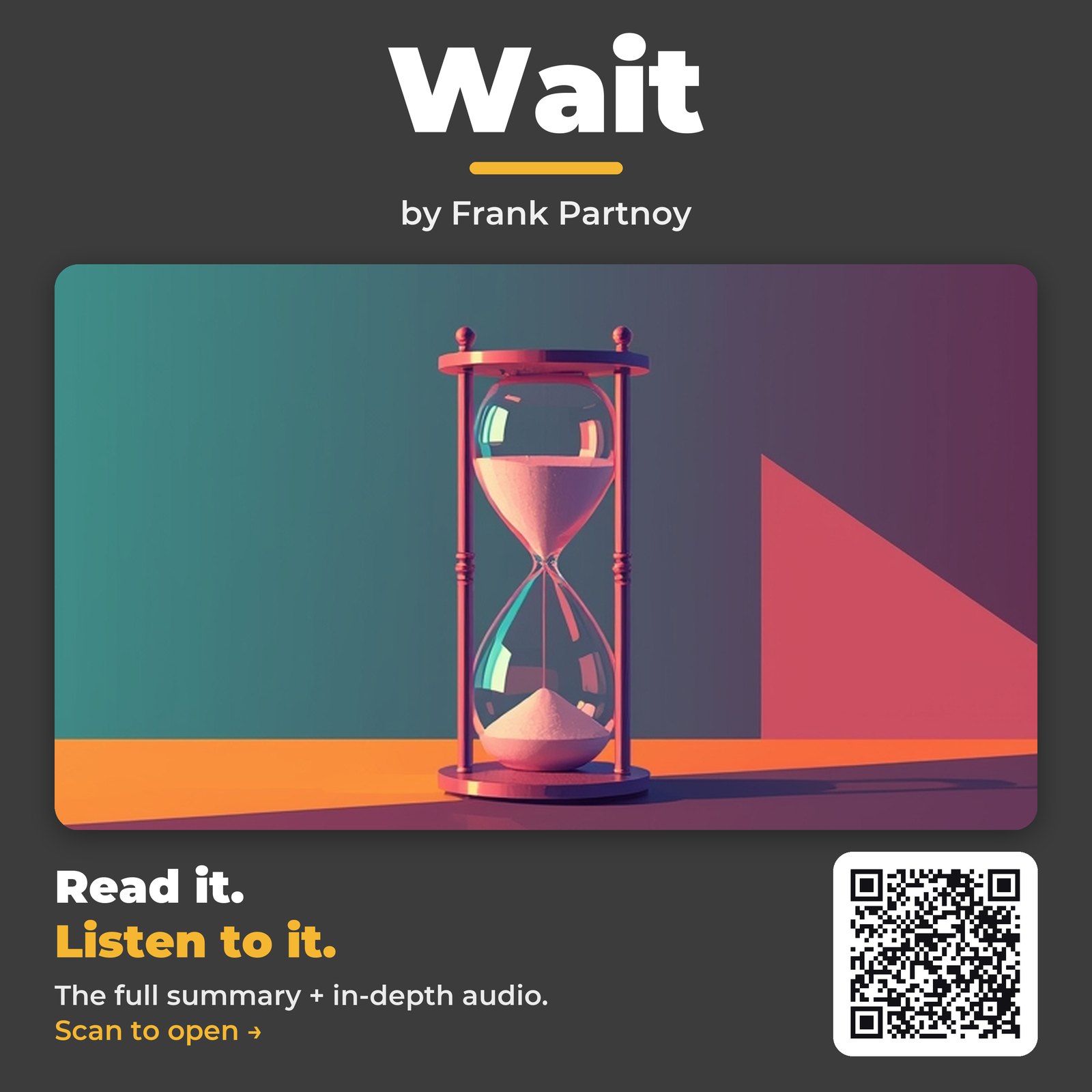 Wait by Frank Partnoy