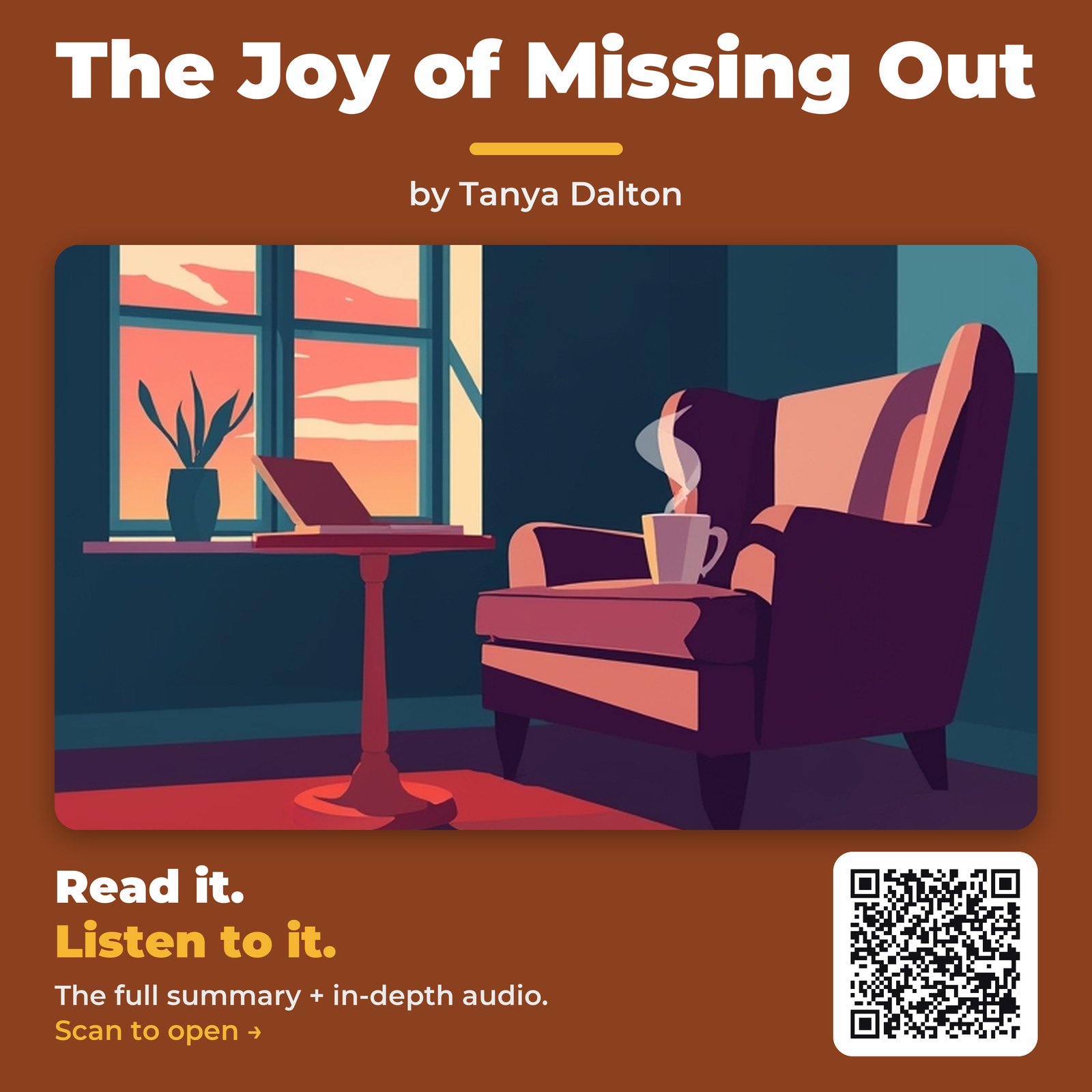 The Joy of Missing Out by Tanya Dalton