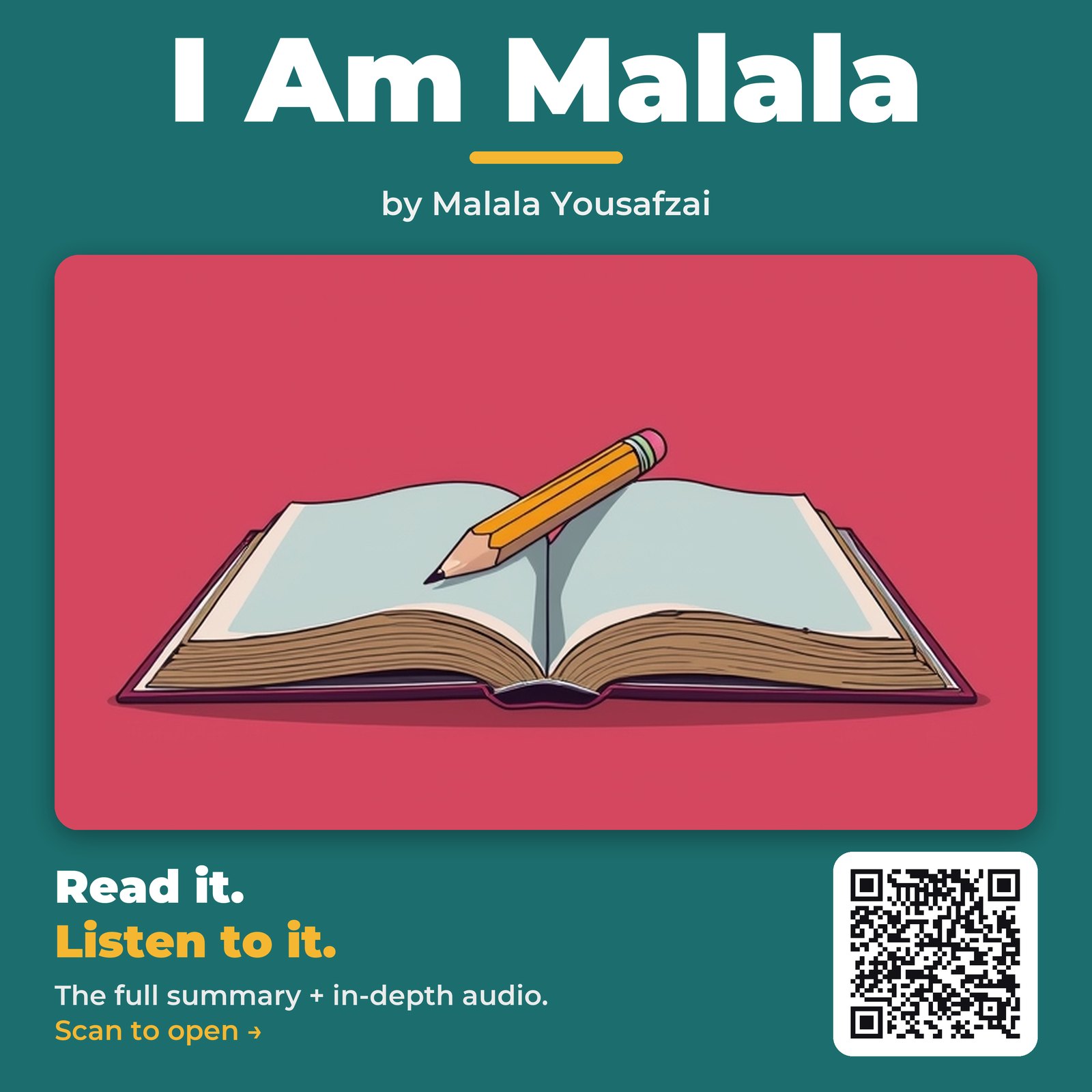 I Am Malala by Malala Yousafzai - Book Summary