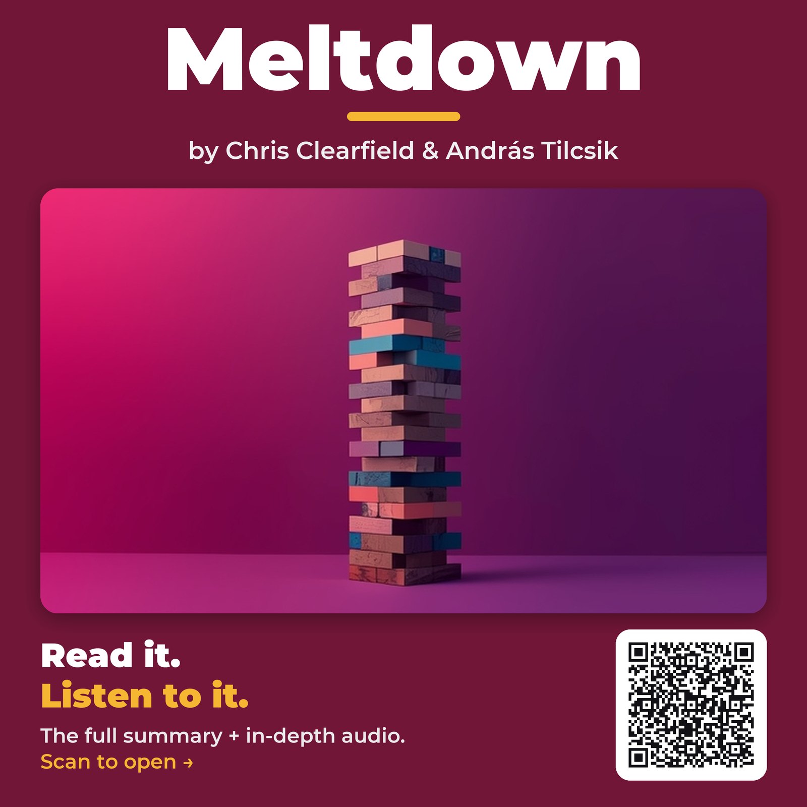 Meltdown by Chris Clearfield & András Tilcsik - Book Summary