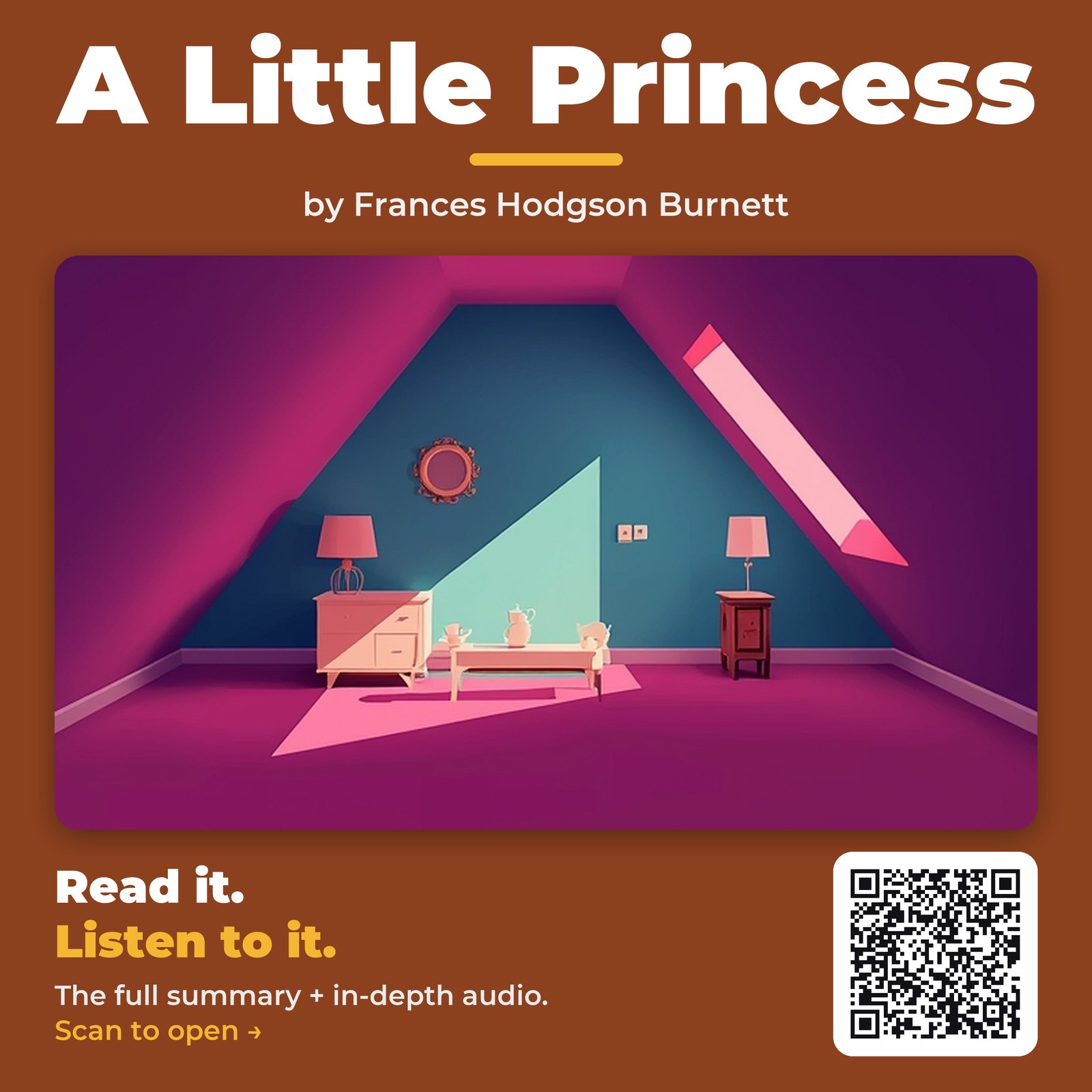 A Little Princess by Frances Hodgson Burnett - Book Summary