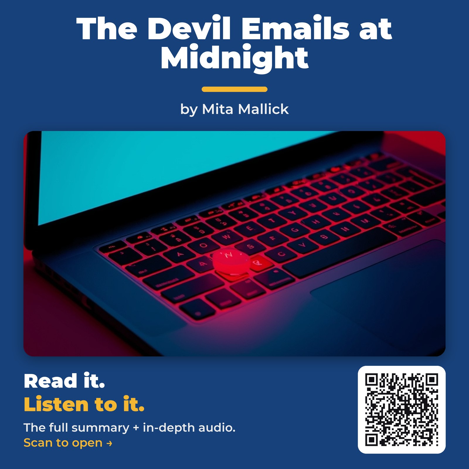 The Devil Emails at Midnight by Mita Mallick - Book Summary