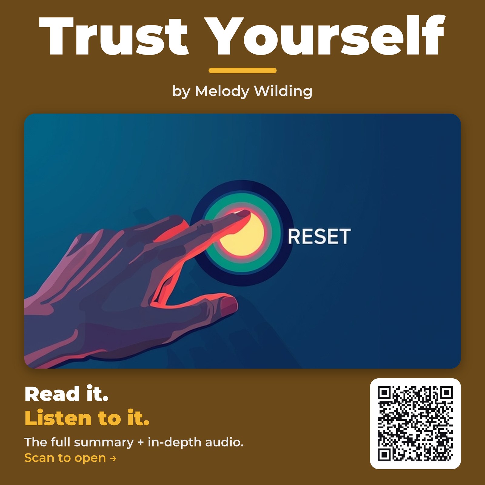 Trust Yourself by Melody Wilding - Book Summary