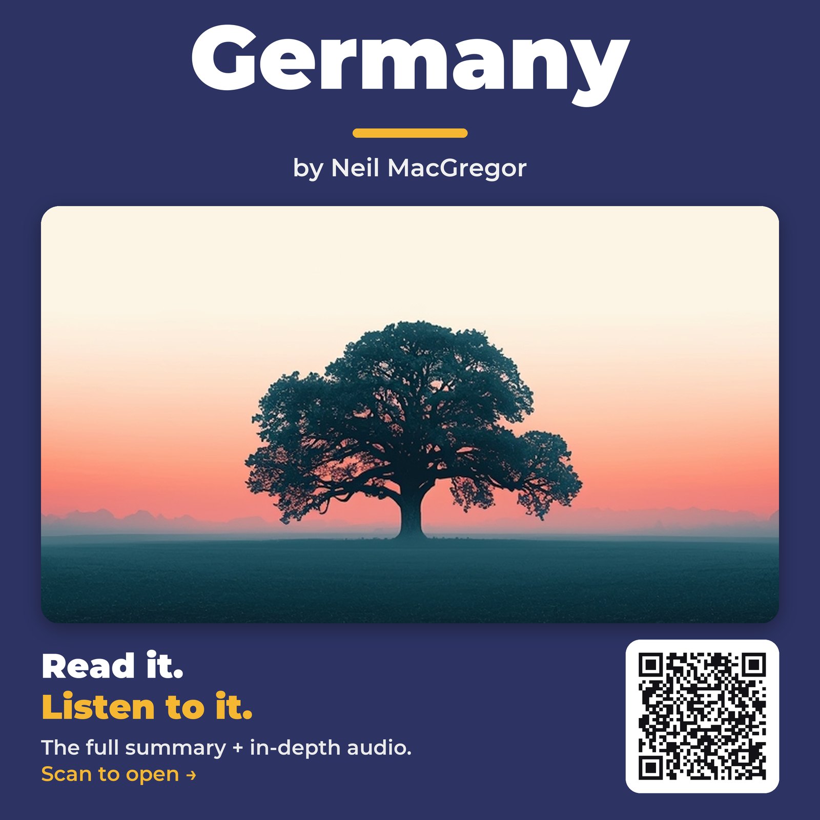 Germany by Neil MacGregor - Book Summary