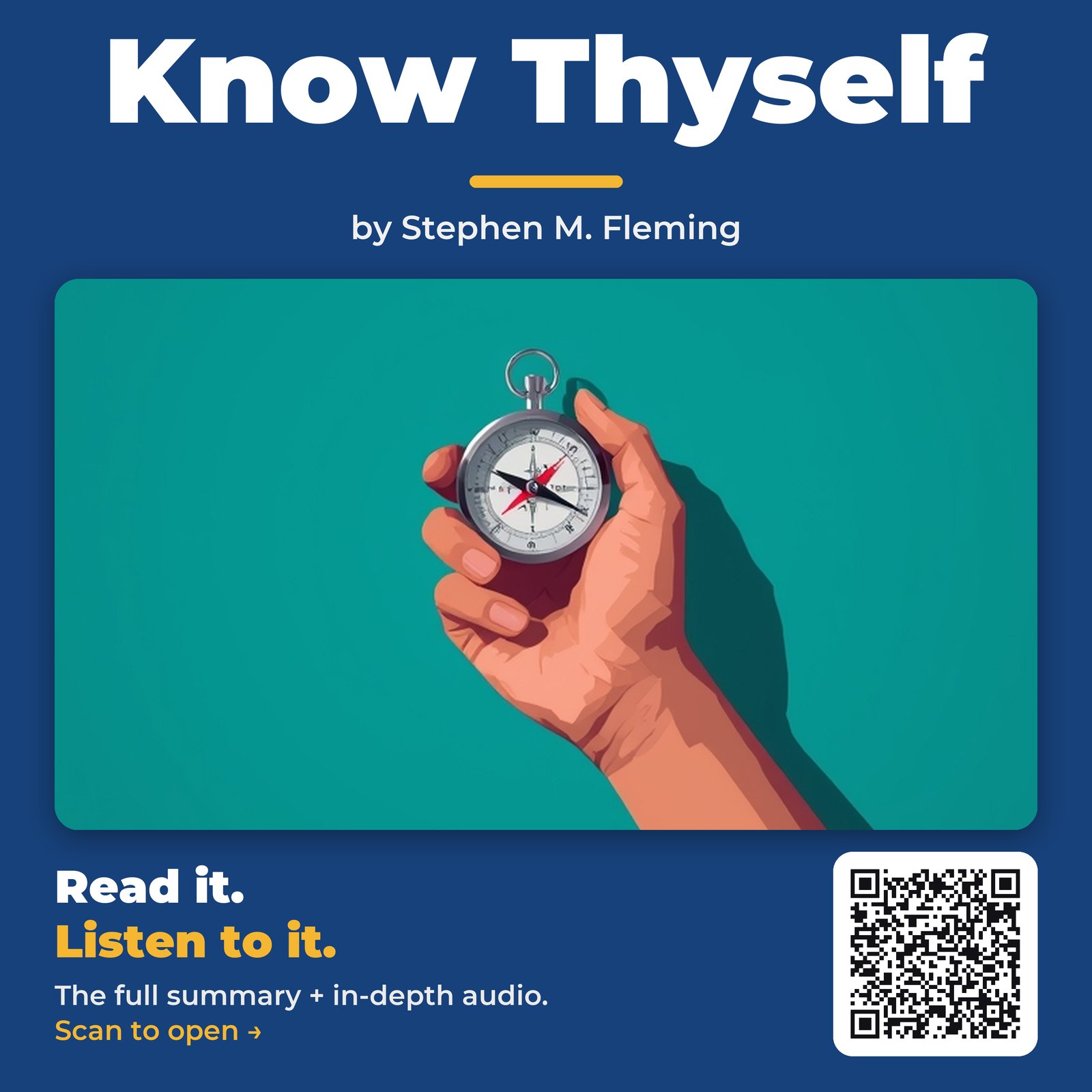 Know Thyself by Stephen M. Fleming - Book Summary