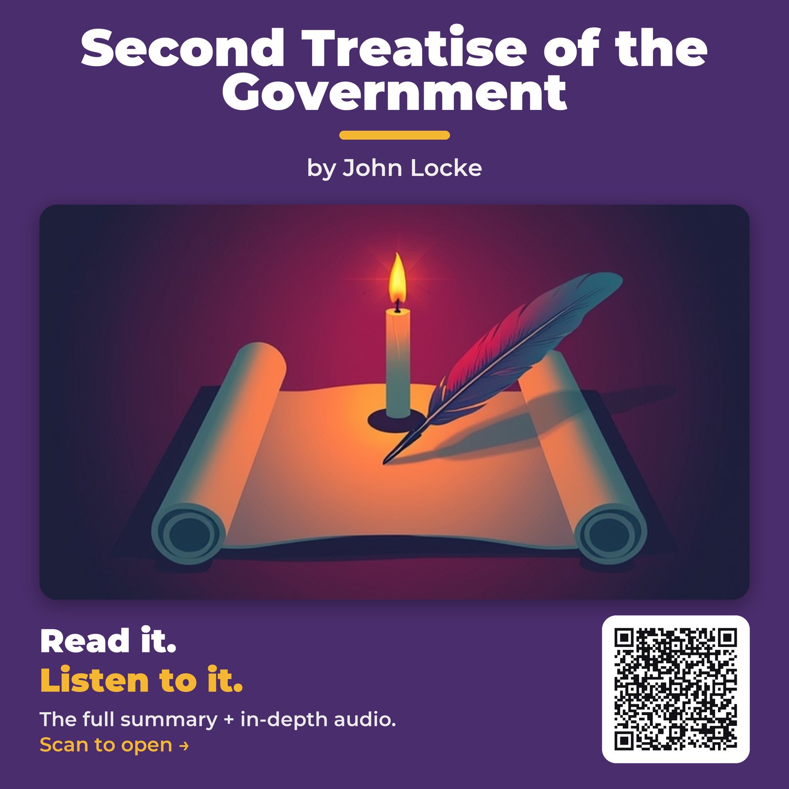 Second Treatise of the Government by John Locke - Book Summary