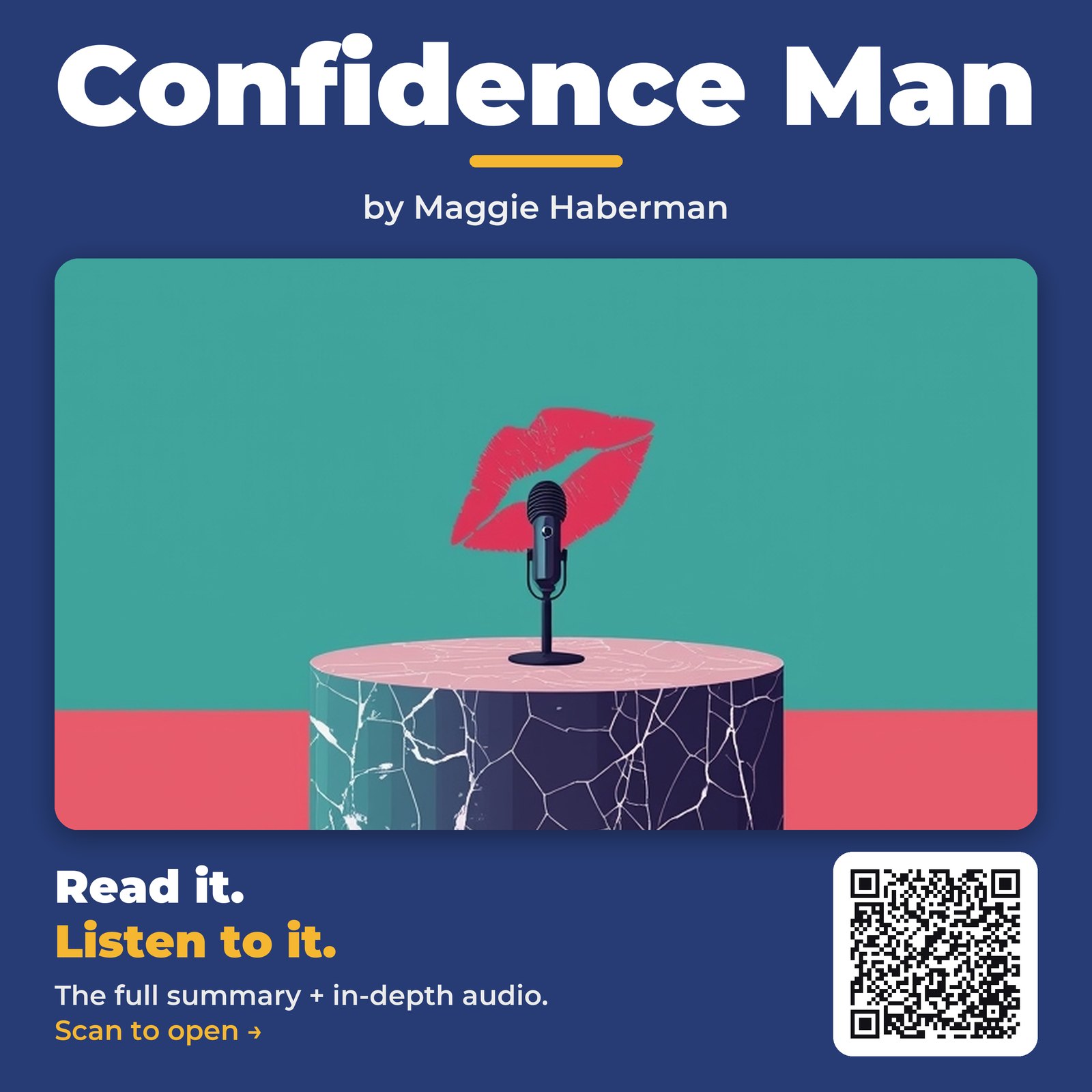 Confidence Man by Maggie Haberman - Book Summary